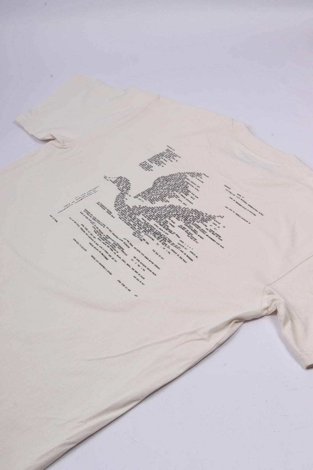 S/s punched t-shirt wax
