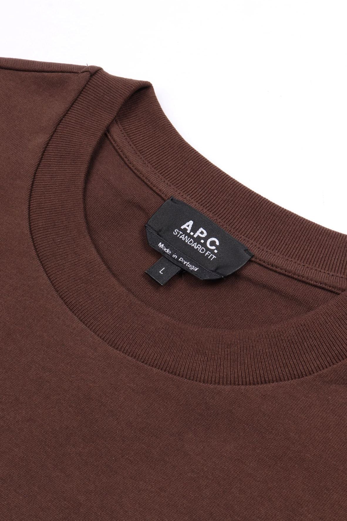 T-shirt st. rue m tca ecru brown