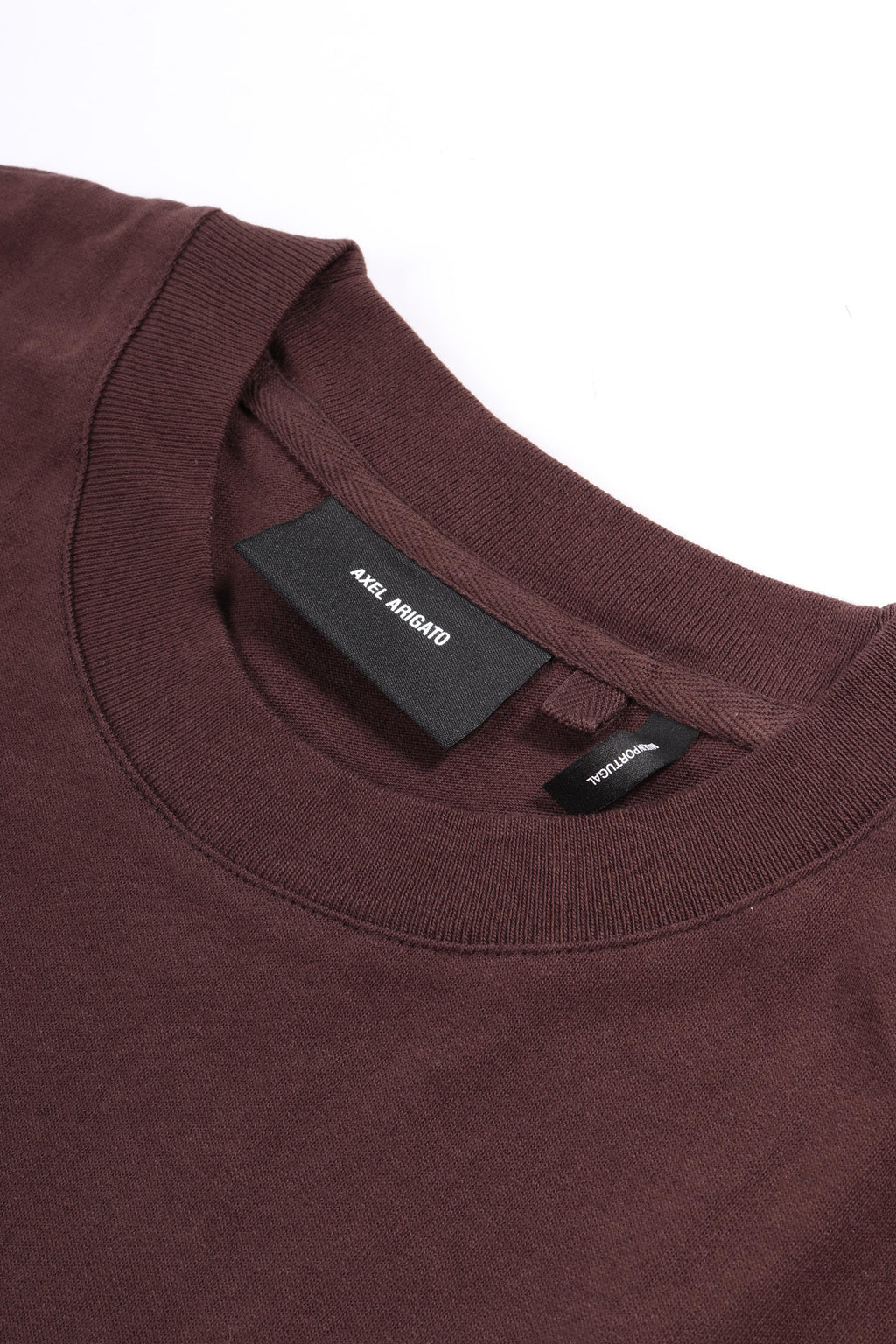 Micro bee bird t-shirt dark brown