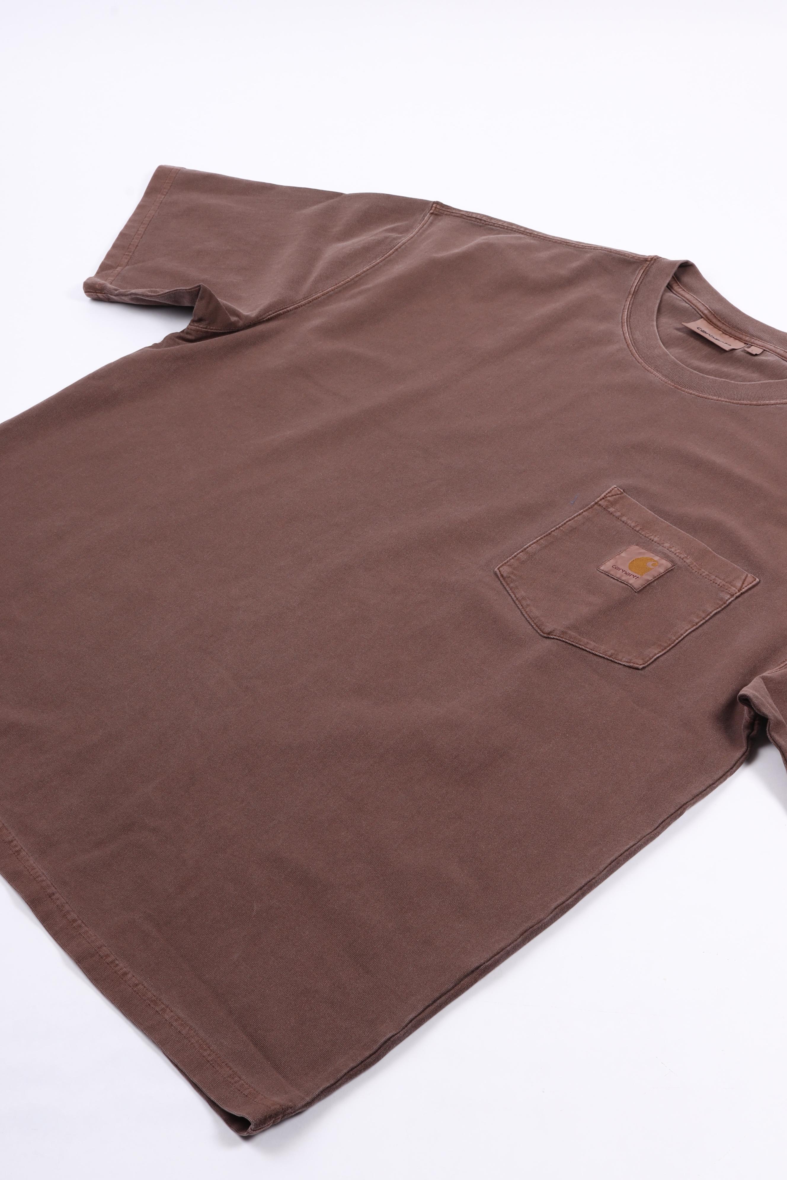 S/s loose pocket t-shirt tobacco gd