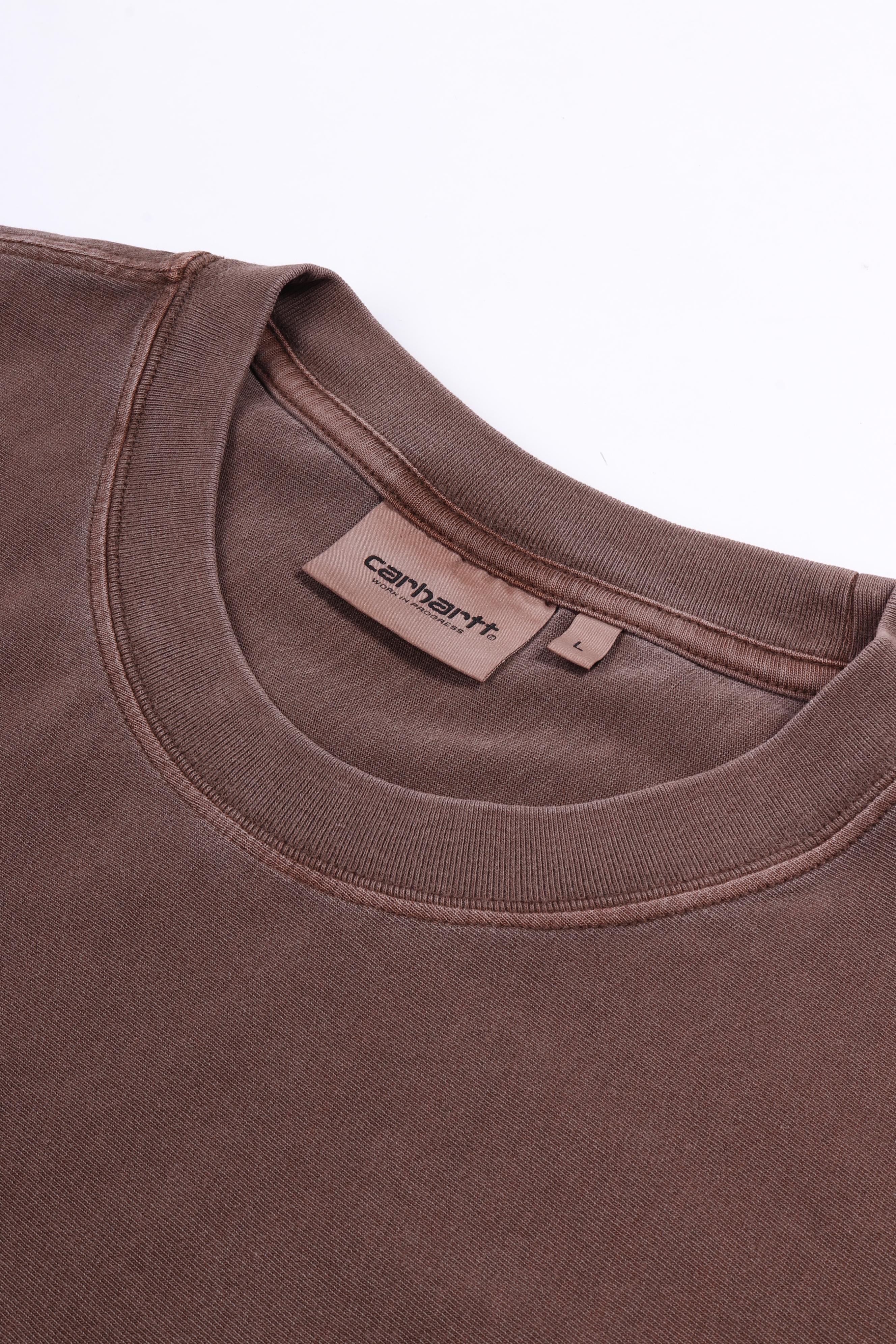 S/s loose pocket t-shirt tobacco gd