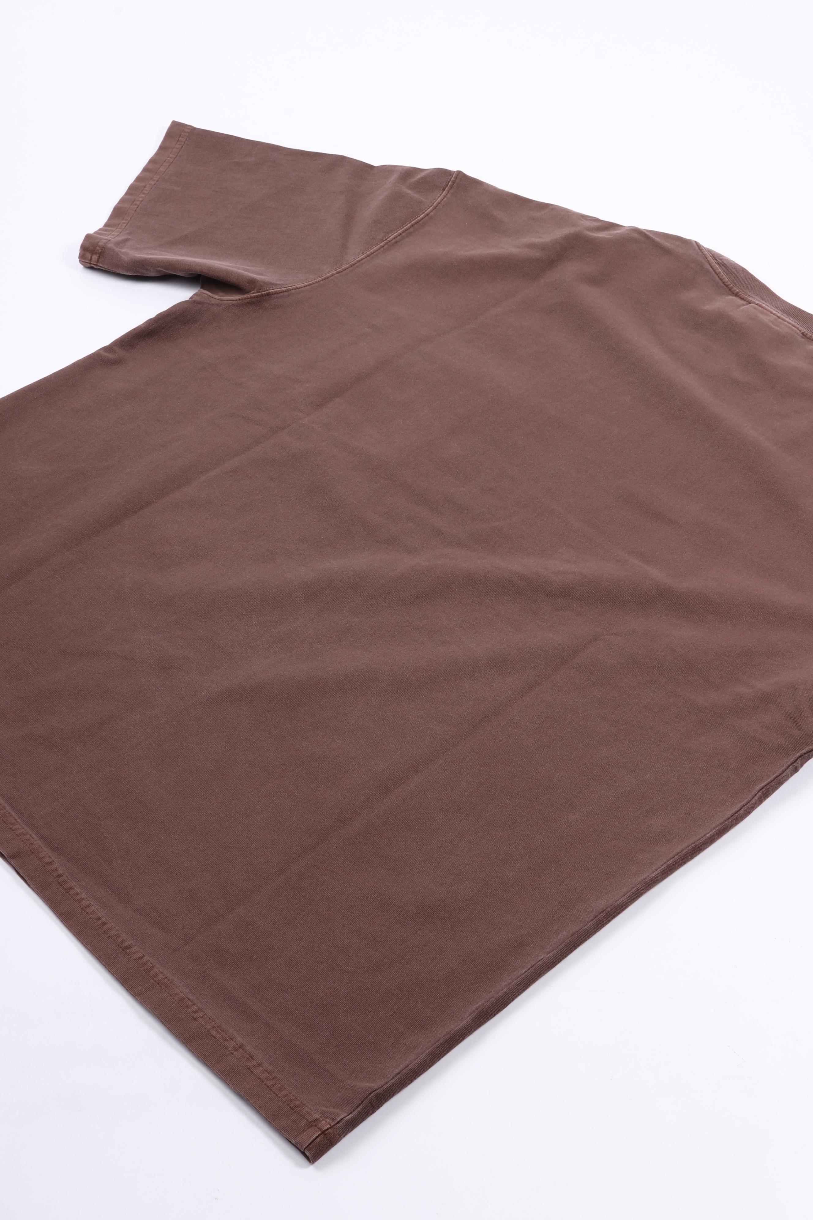 S/s loose pocket t-shirt tobacco gd