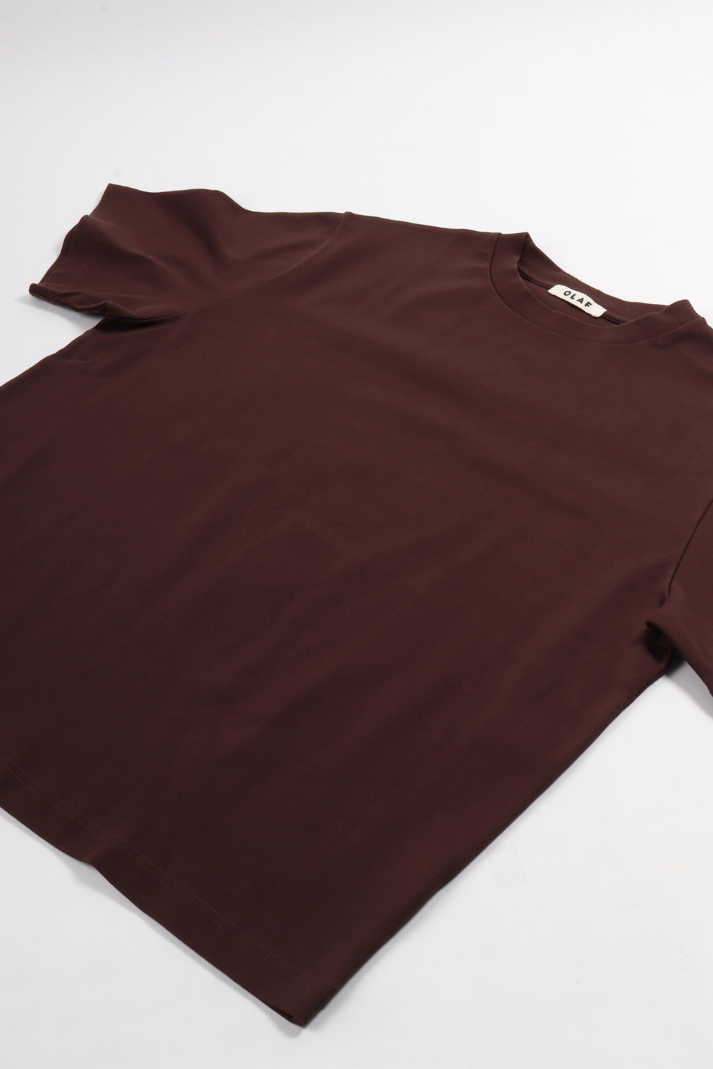 Essential tee chocolateplum