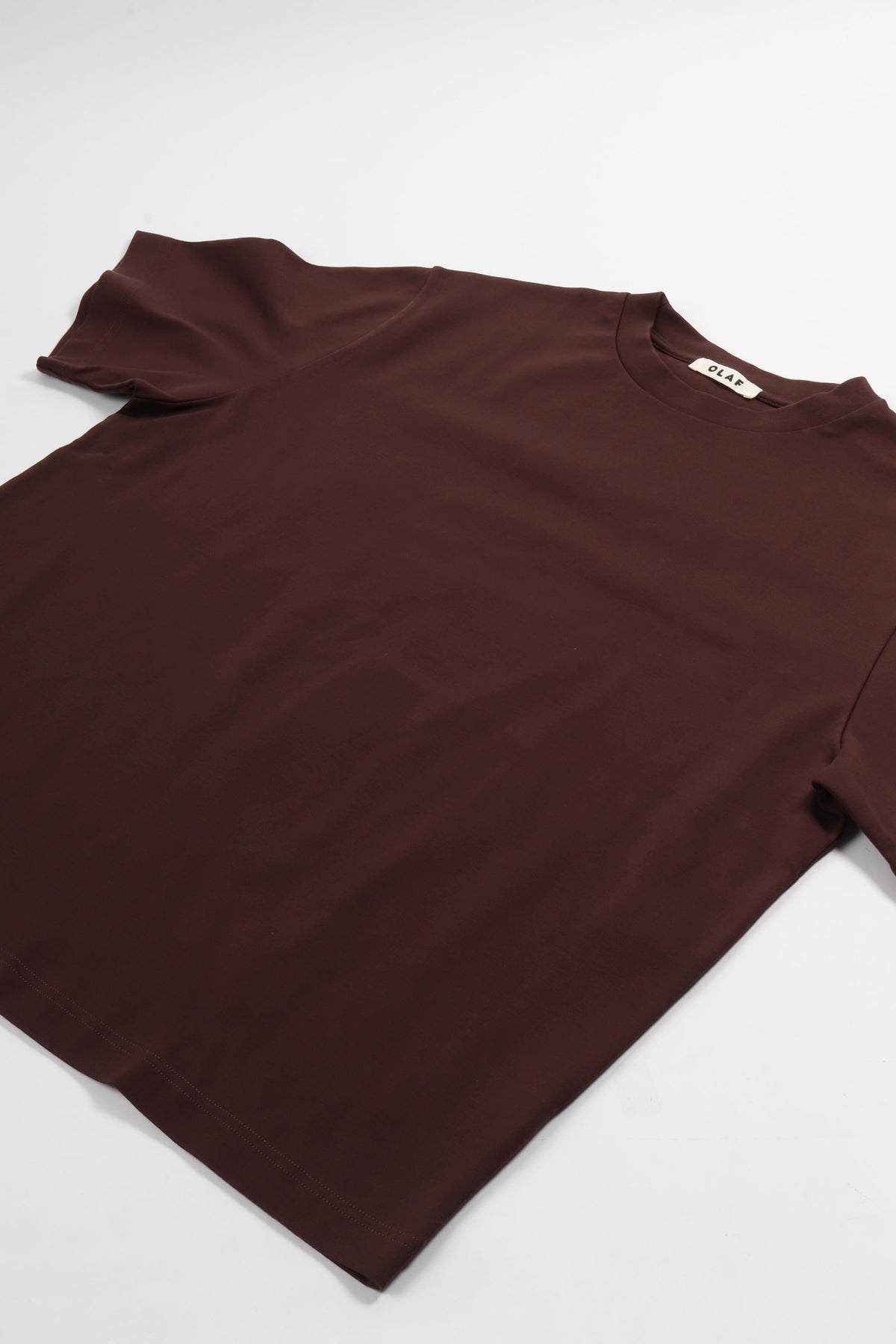 Essential tee chocolateplum