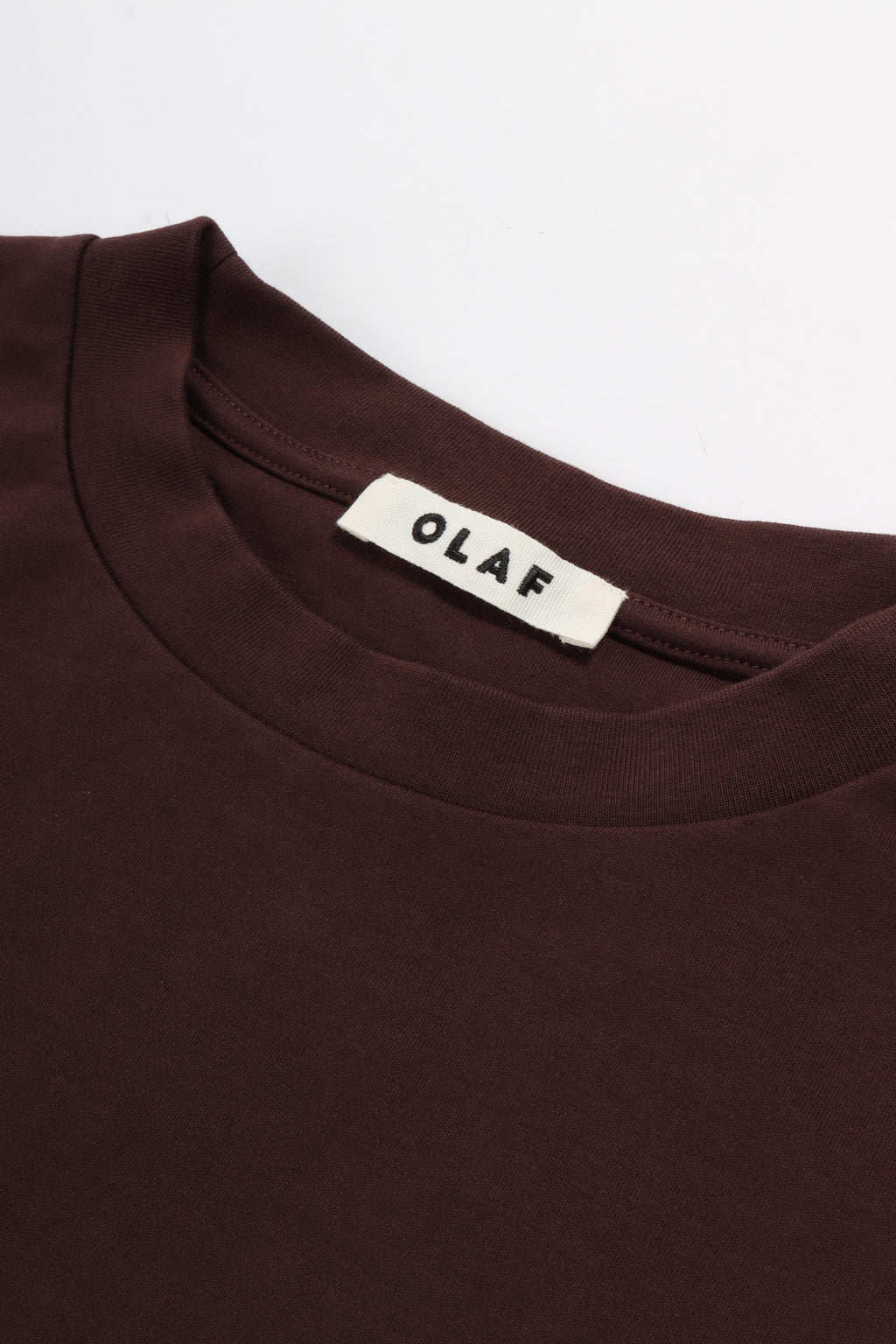 Essential tee chocolateplum