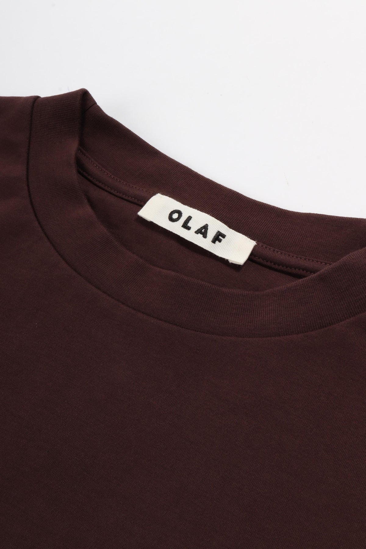 Essential tee chocolateplum
