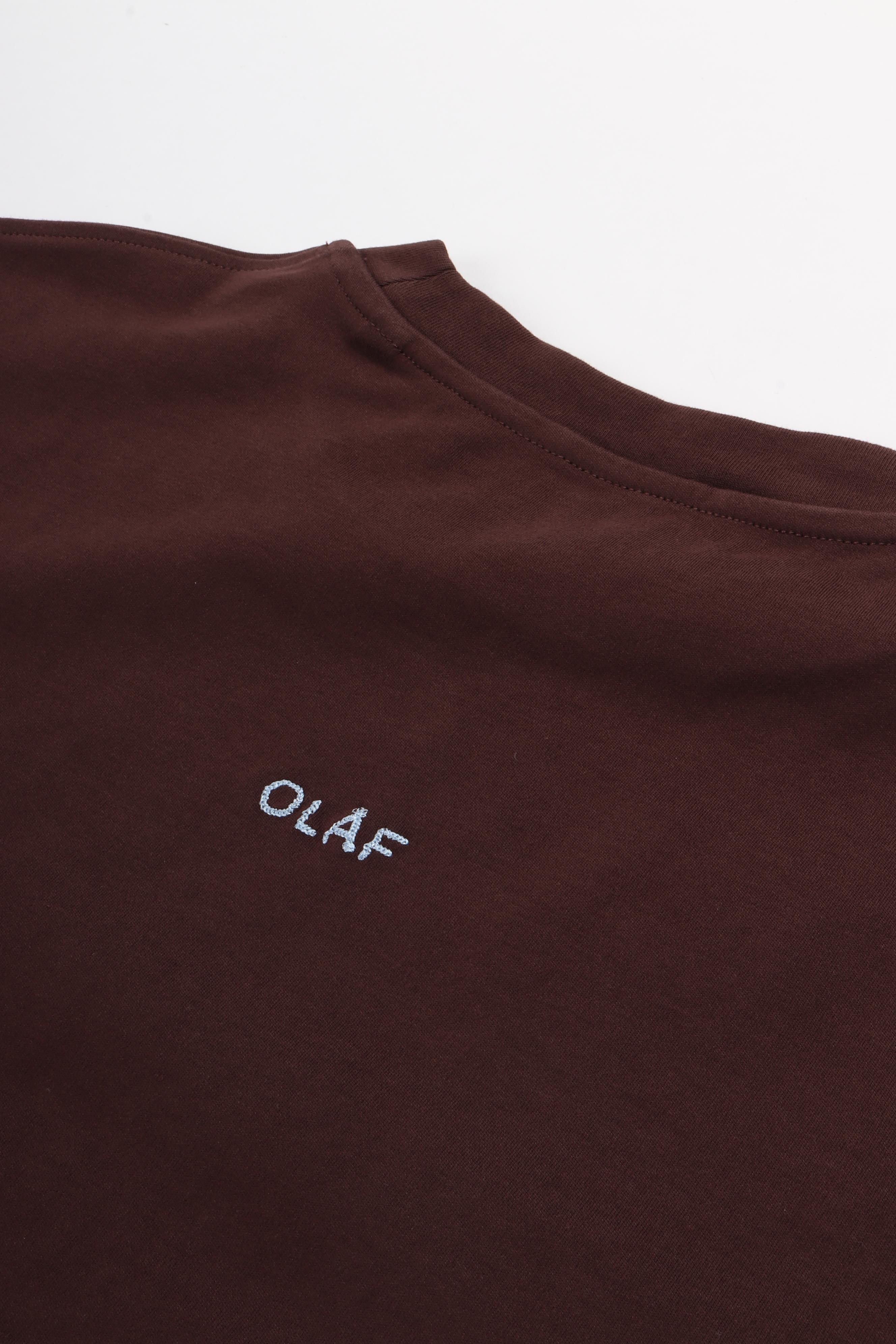 Essential tee chocolateplum