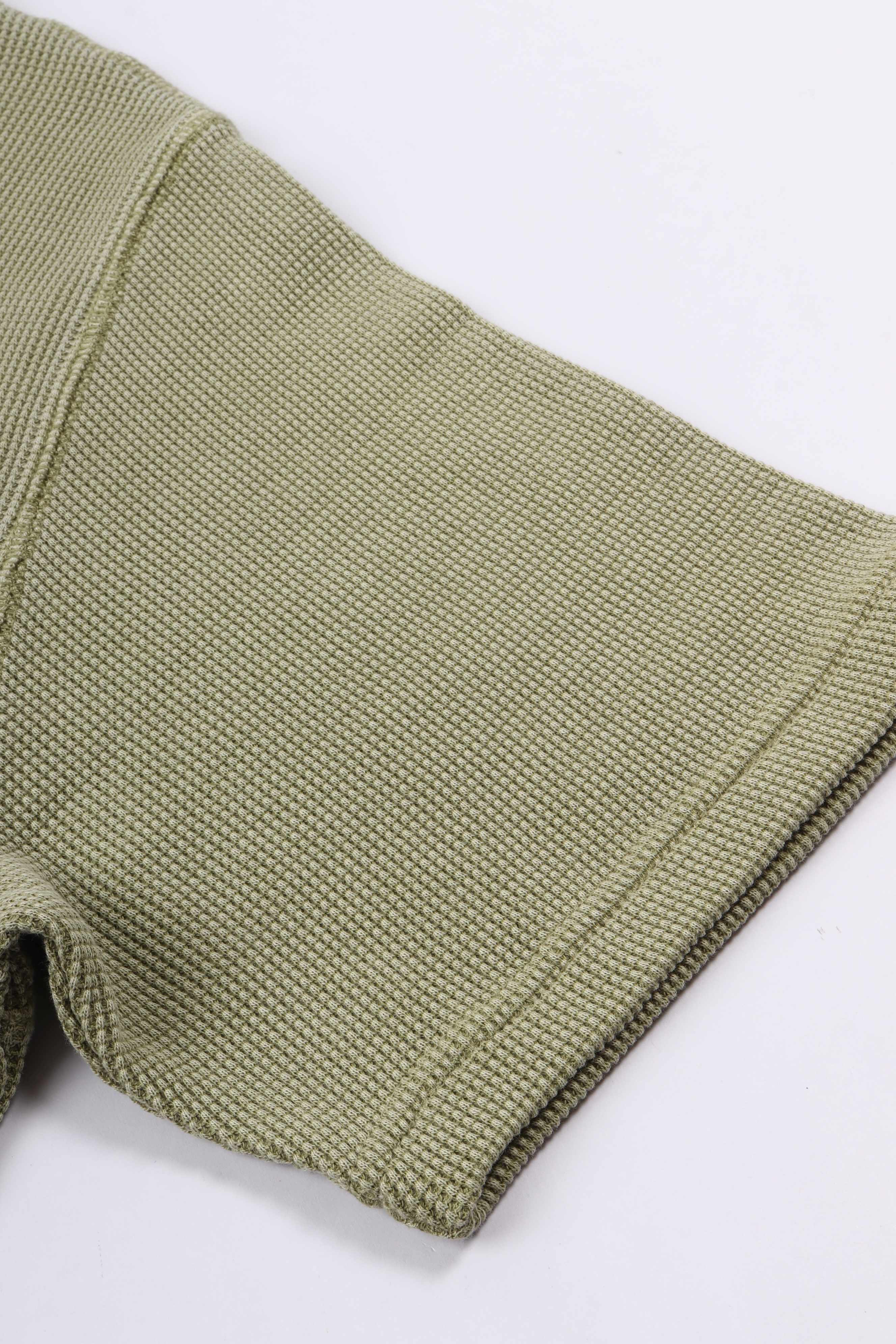 S/s nelson waffle t-shirt gentle green gd