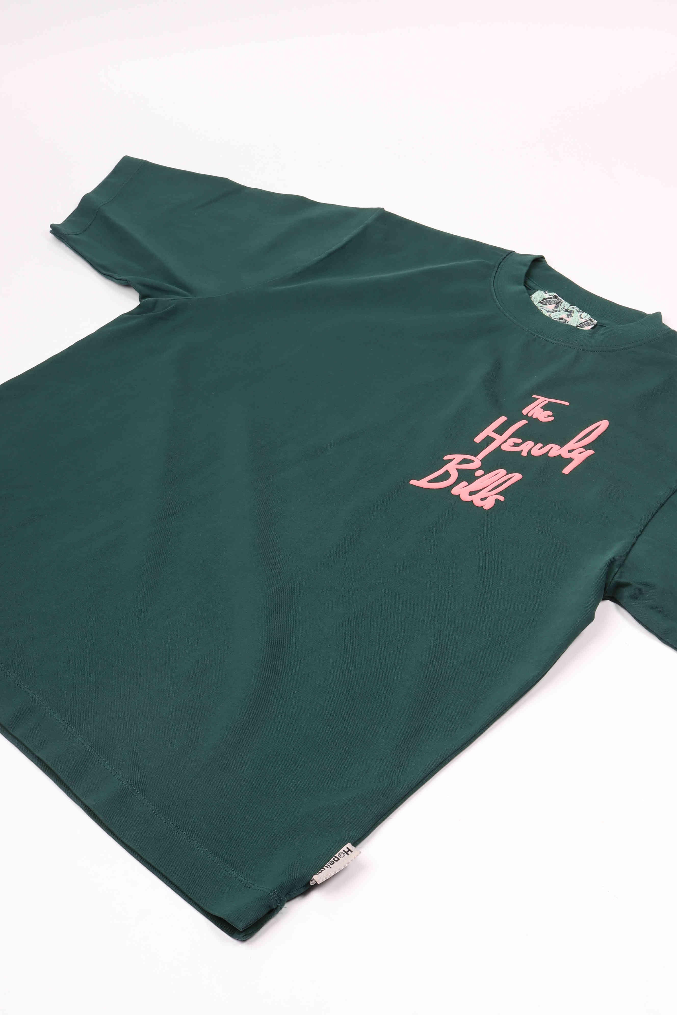 Heavily bills tee green