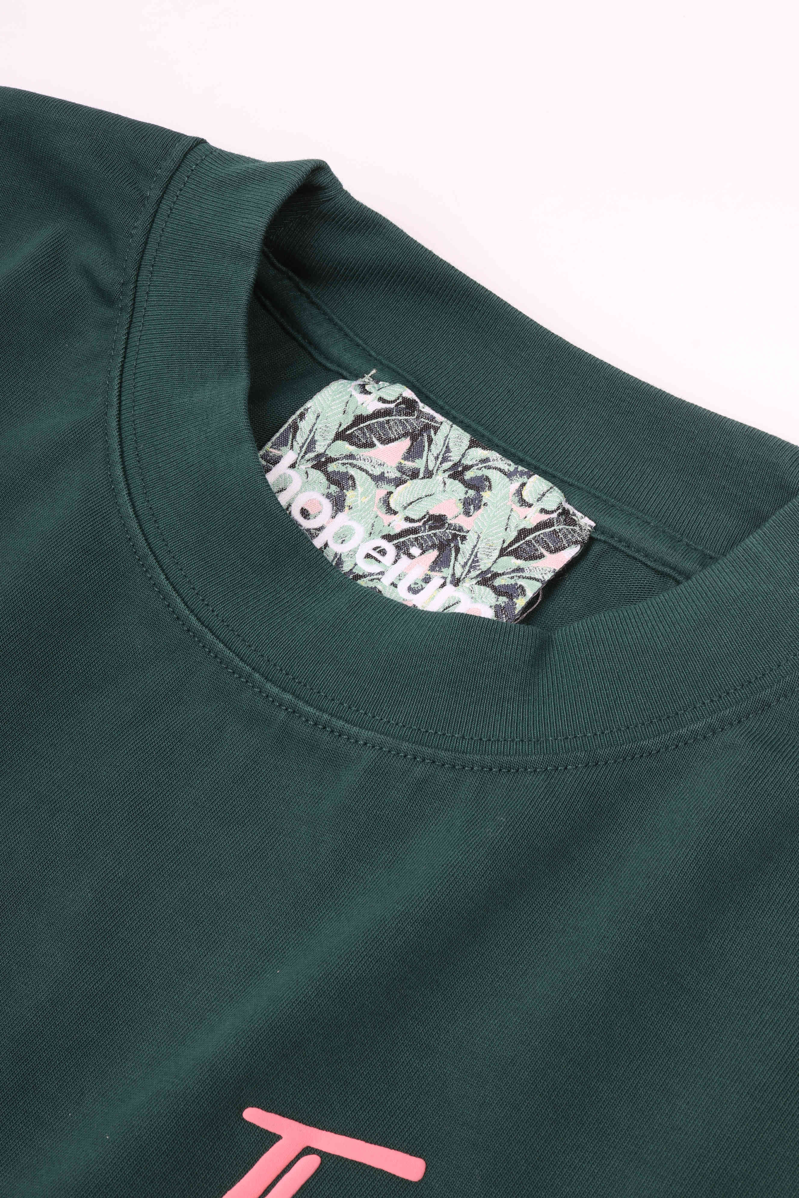 Heavily bills tee green