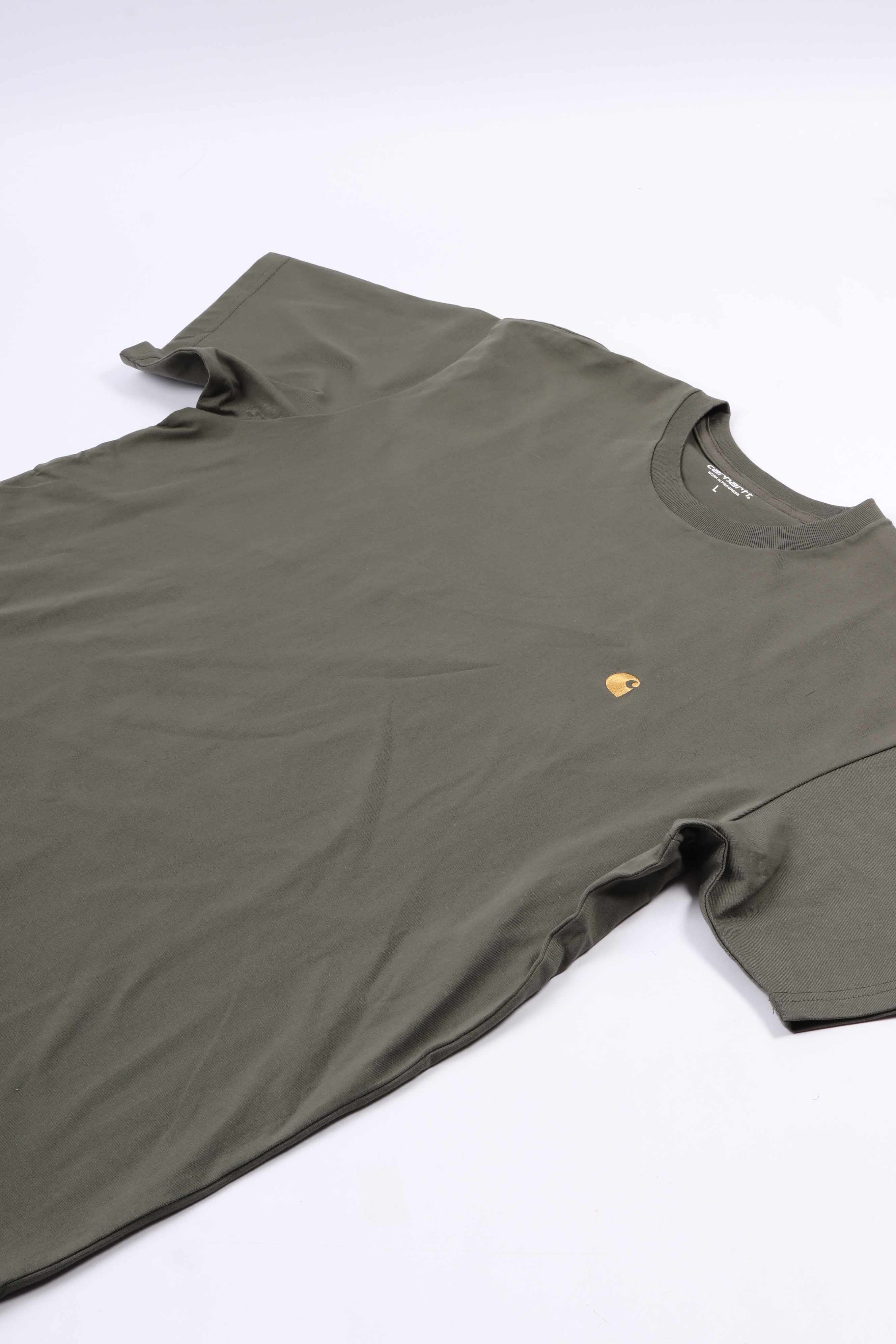 S/s chase t-shirt leaf / gold
