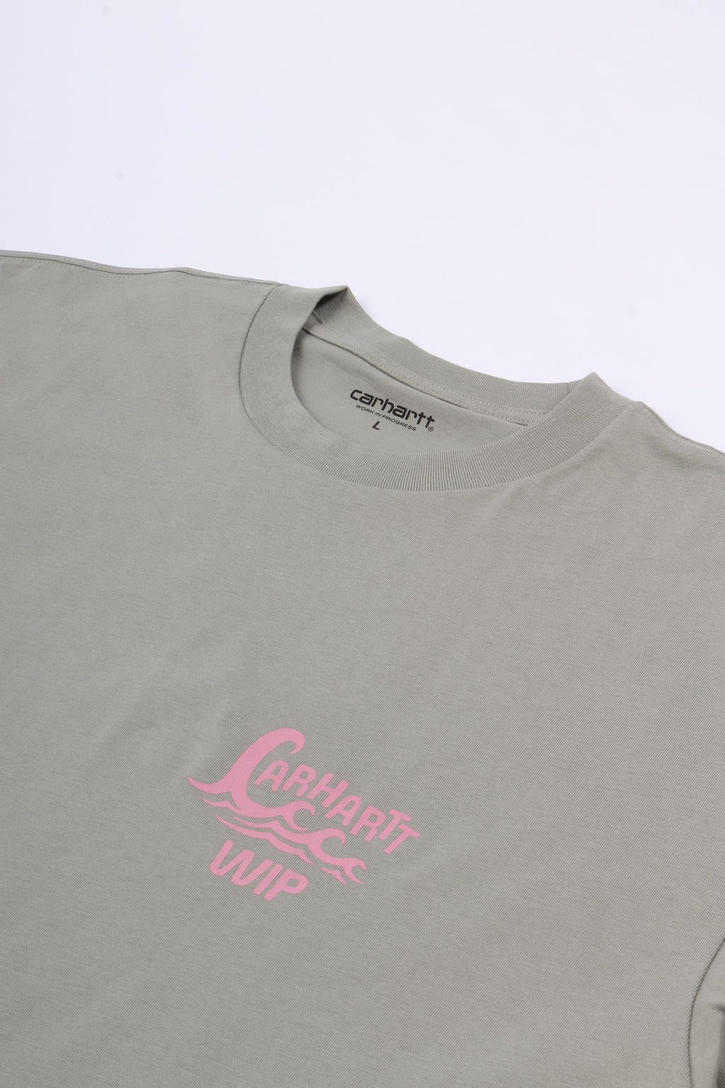 S/s waves t-shirt shady green