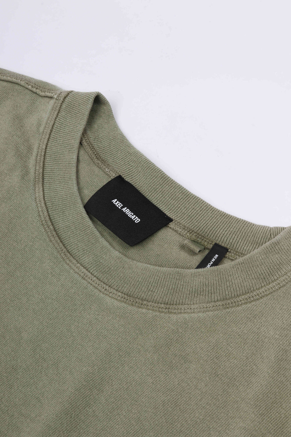 Honor washed t-shirt deep lichen gree