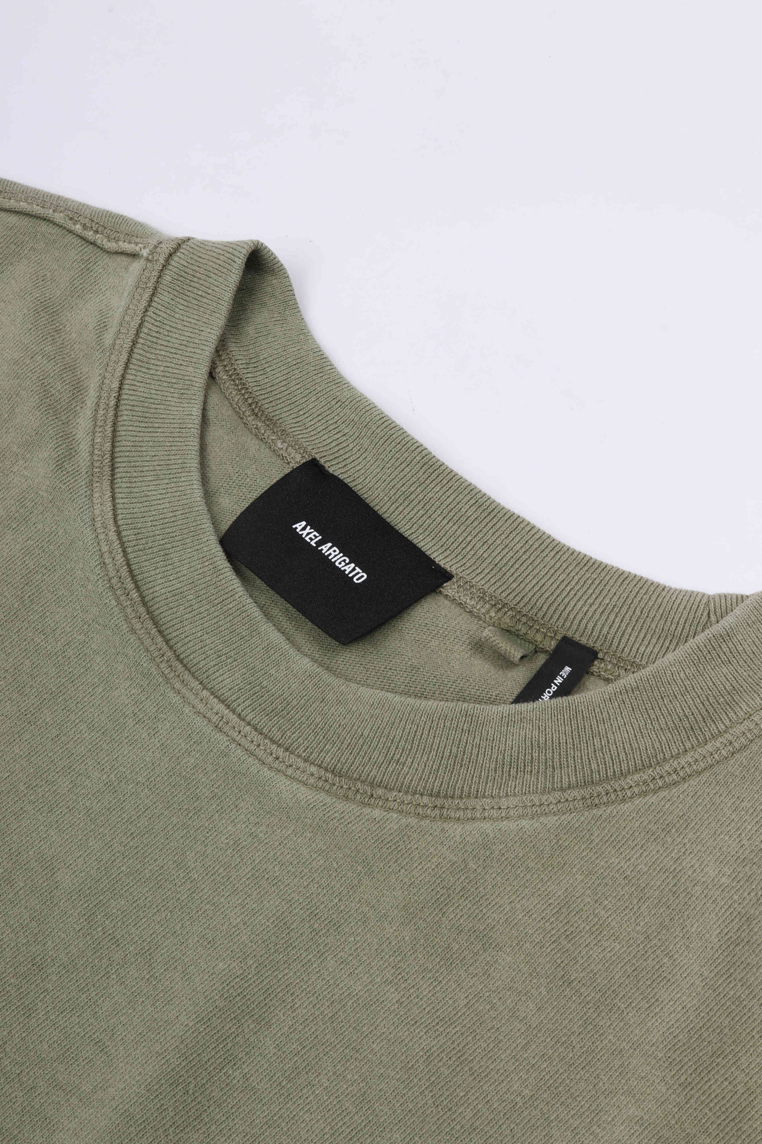 Honor washed t-shirt deep lichen gree