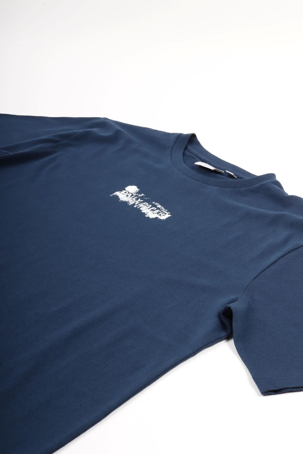 Scratch logo t-shirt peagant blue