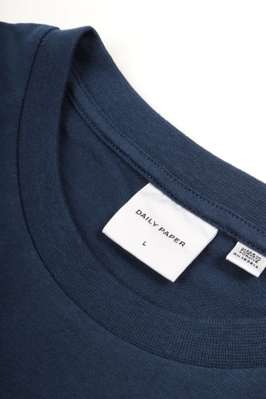 Scratch logo t-shirt peagant blue