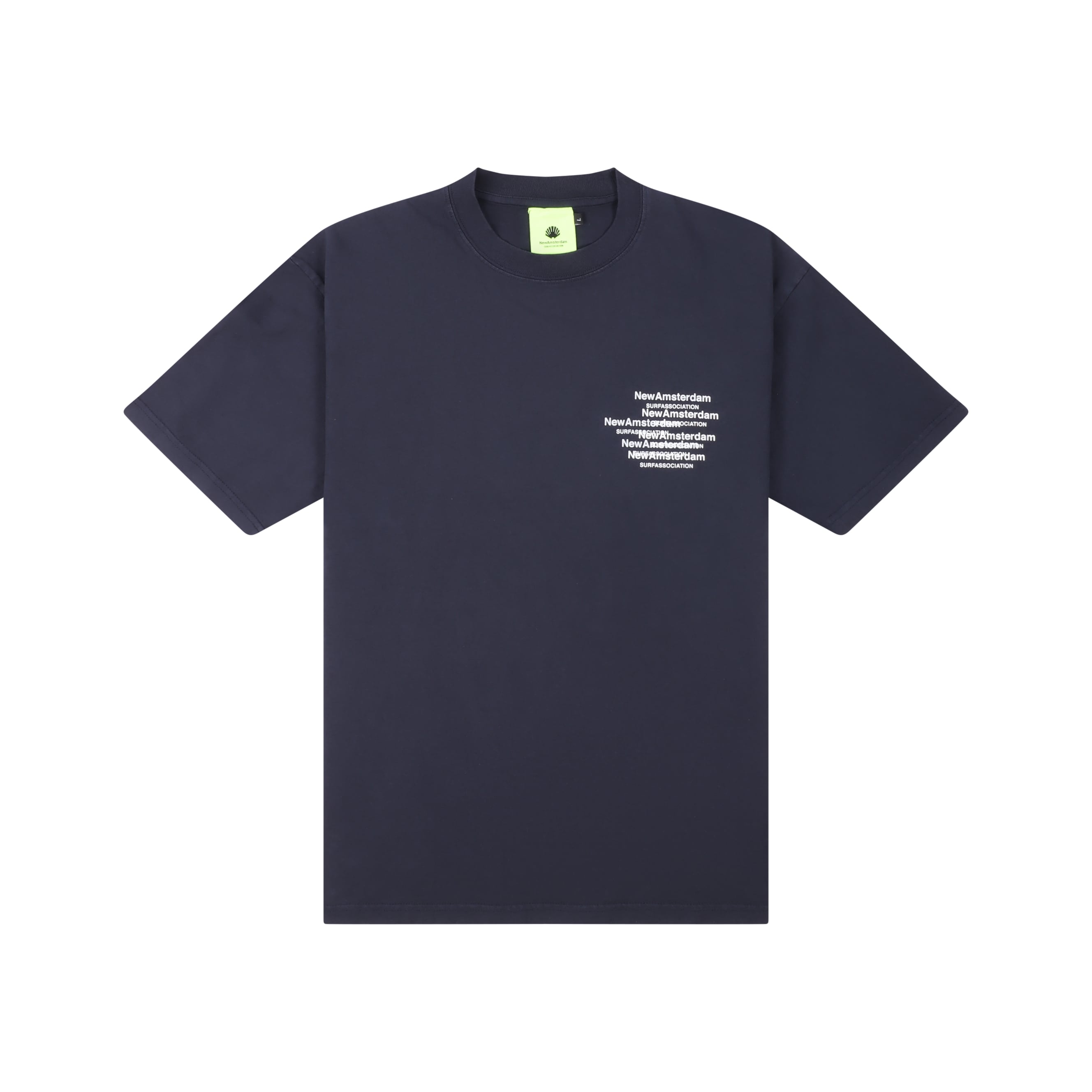 Collage tee navy