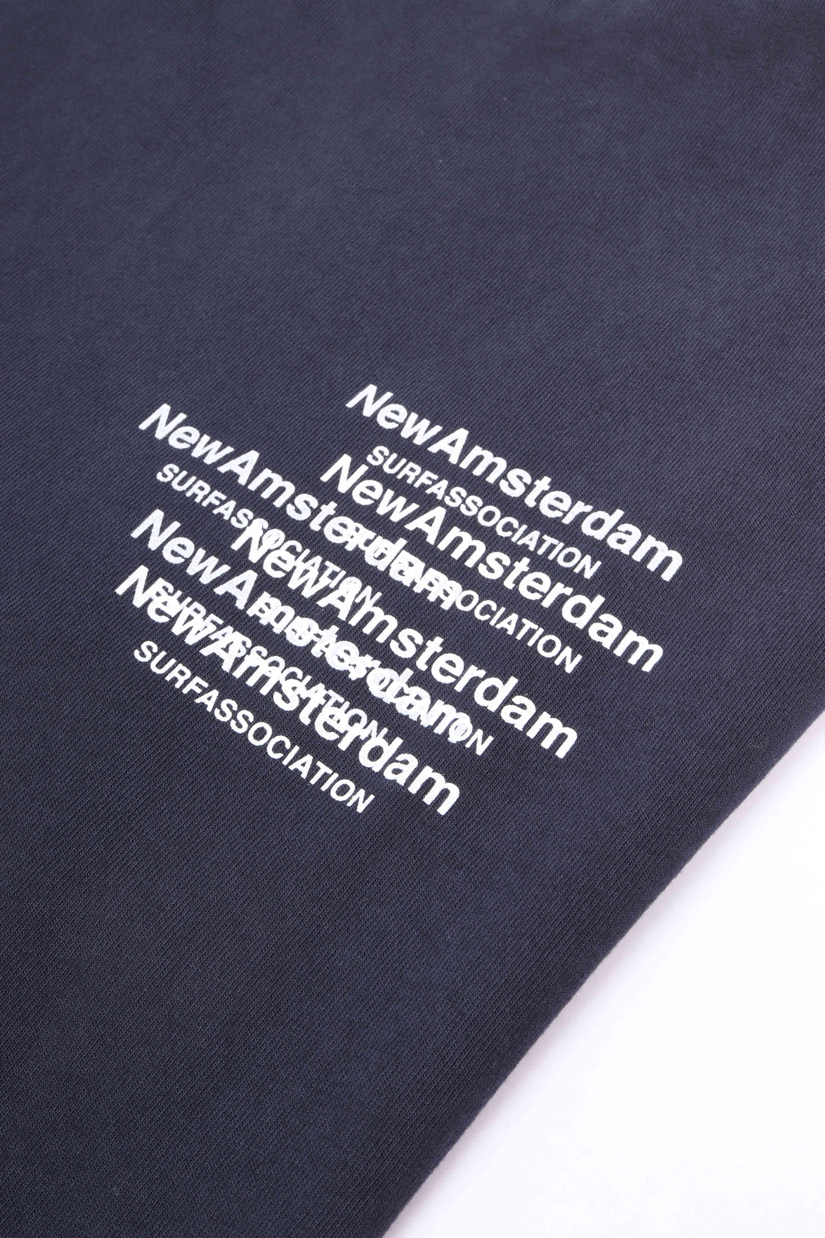 Collage tee navy