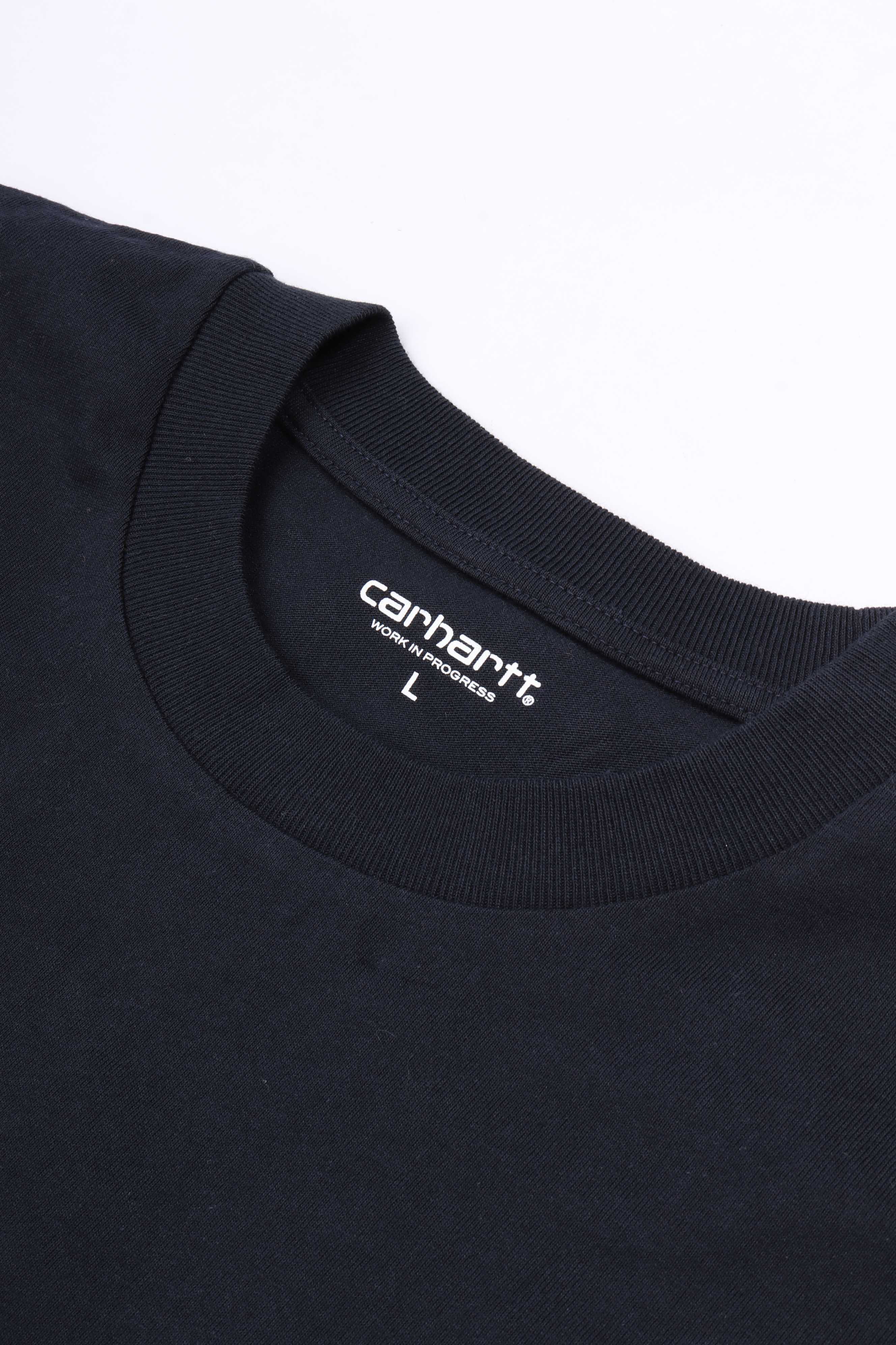 S/s american script t-shirt deep night