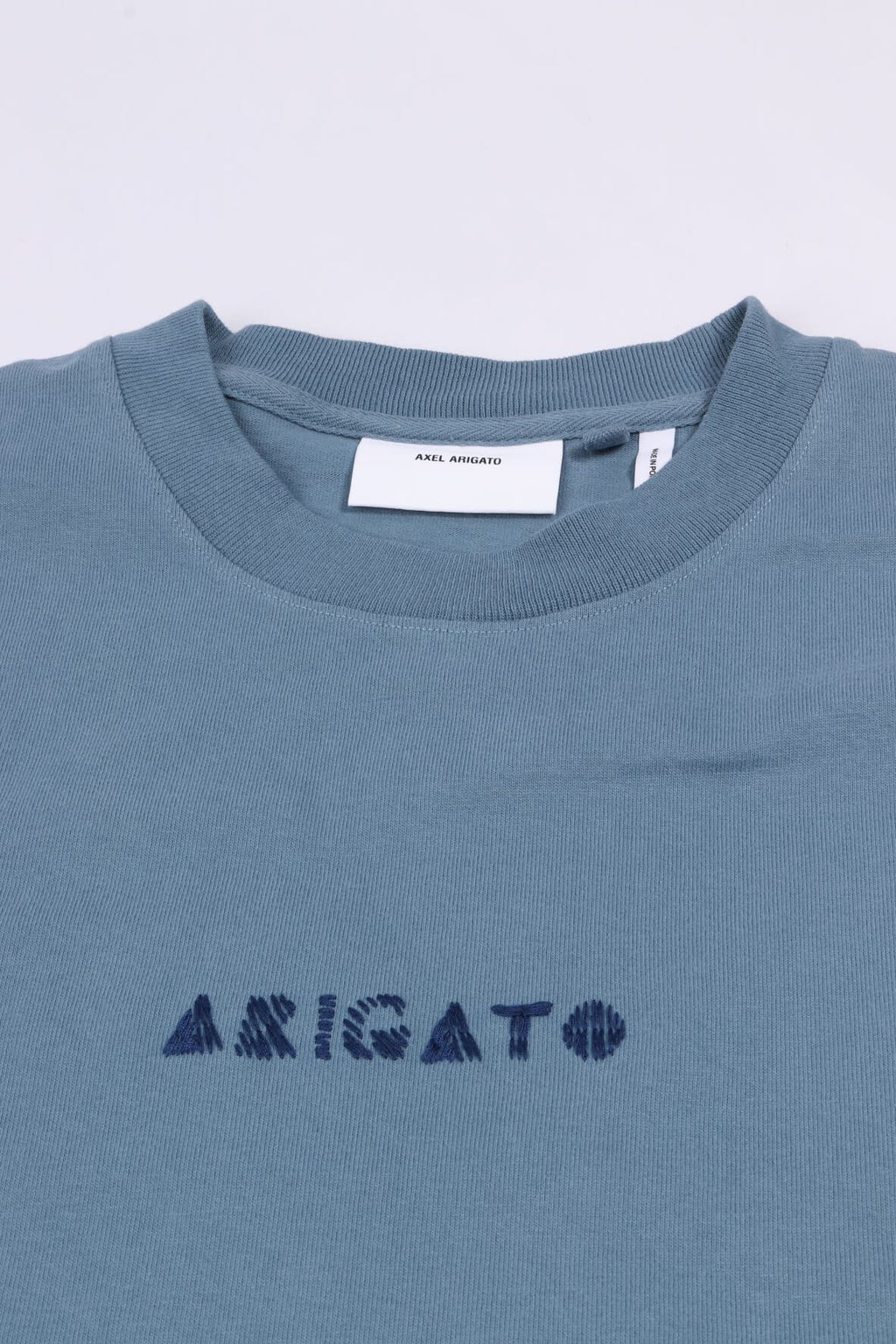 Threaded t-shirt dusty blue