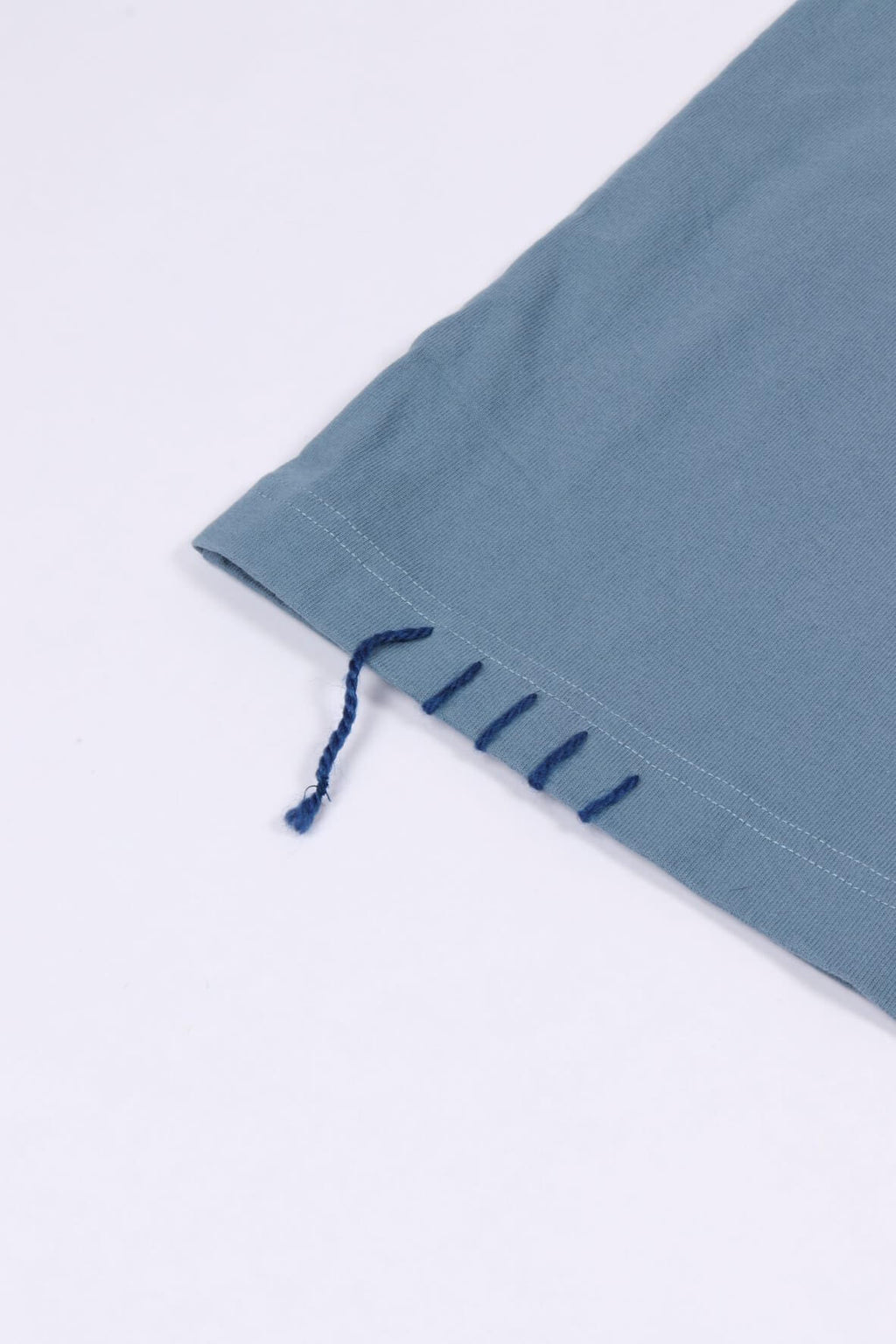 Threaded t-shirt dusty blue