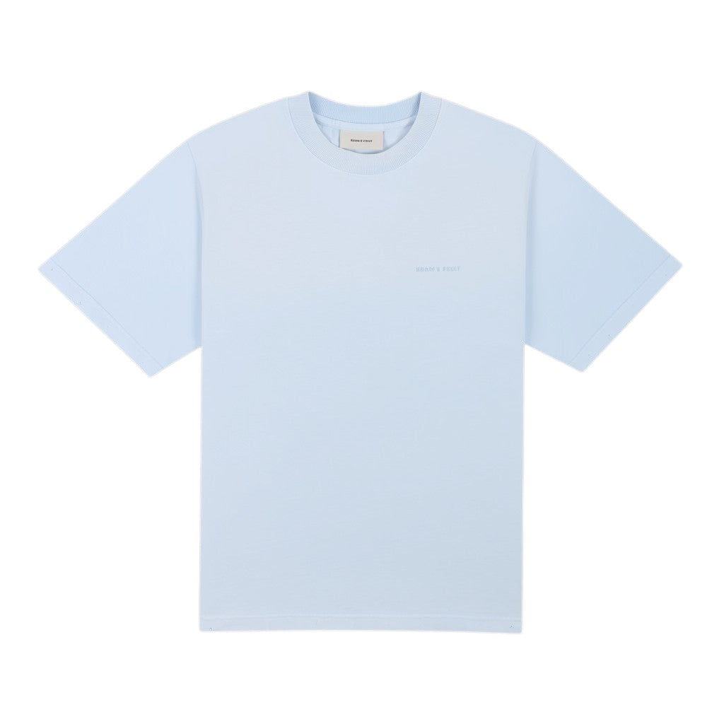 Distressed nig lemon outline t blueberry