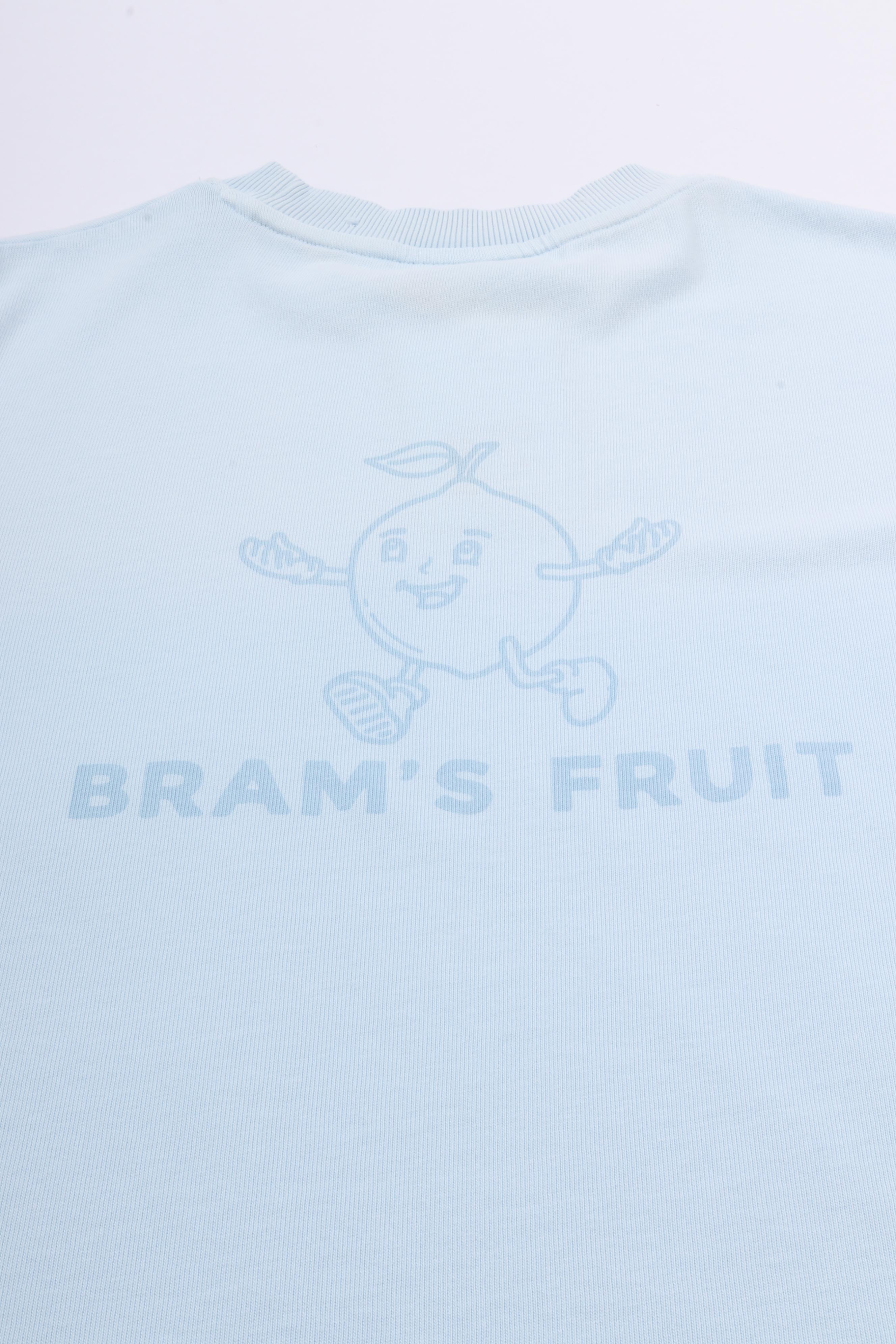 Distressed nig lemon outline t blueberry