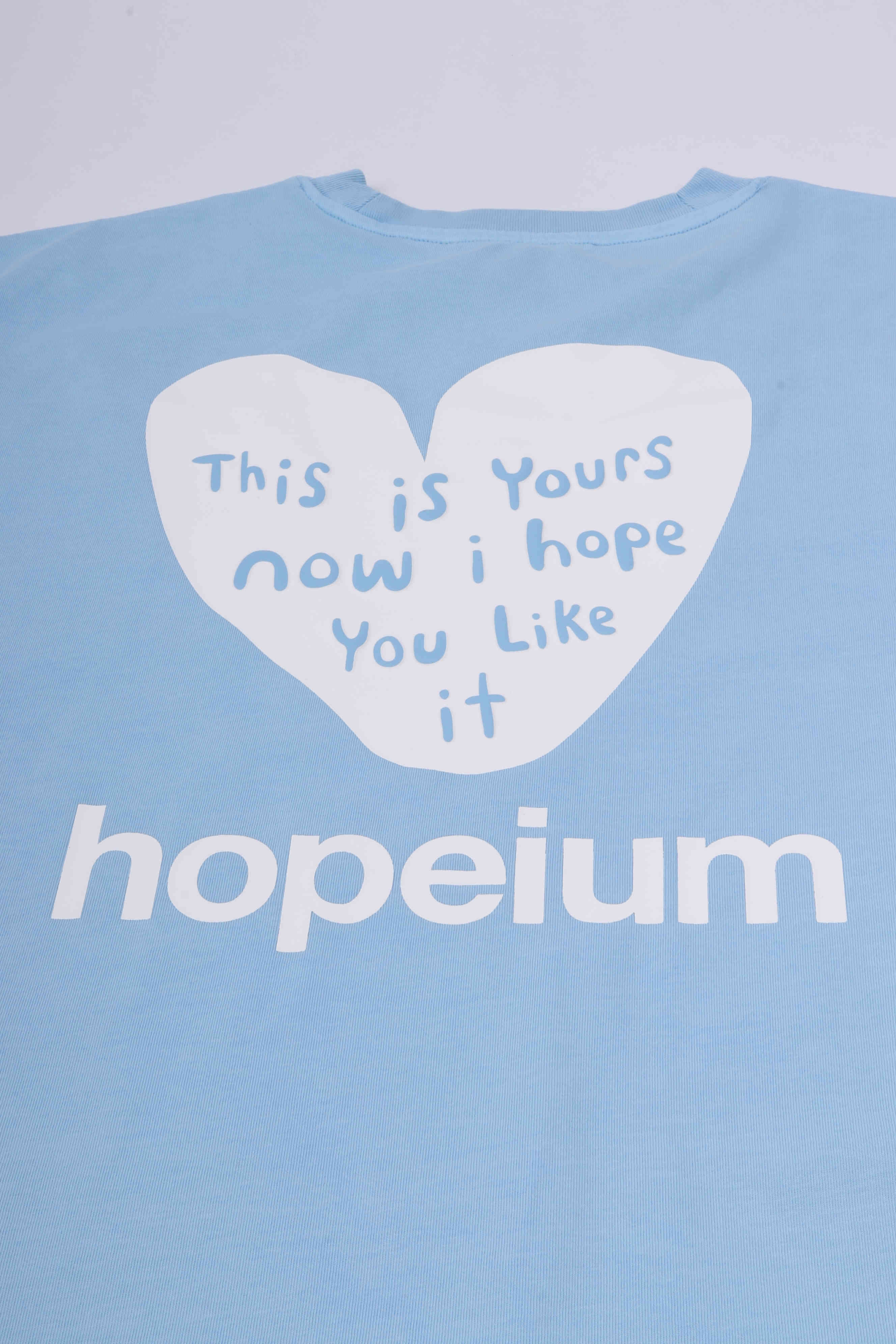 Short sleeve tee light blue