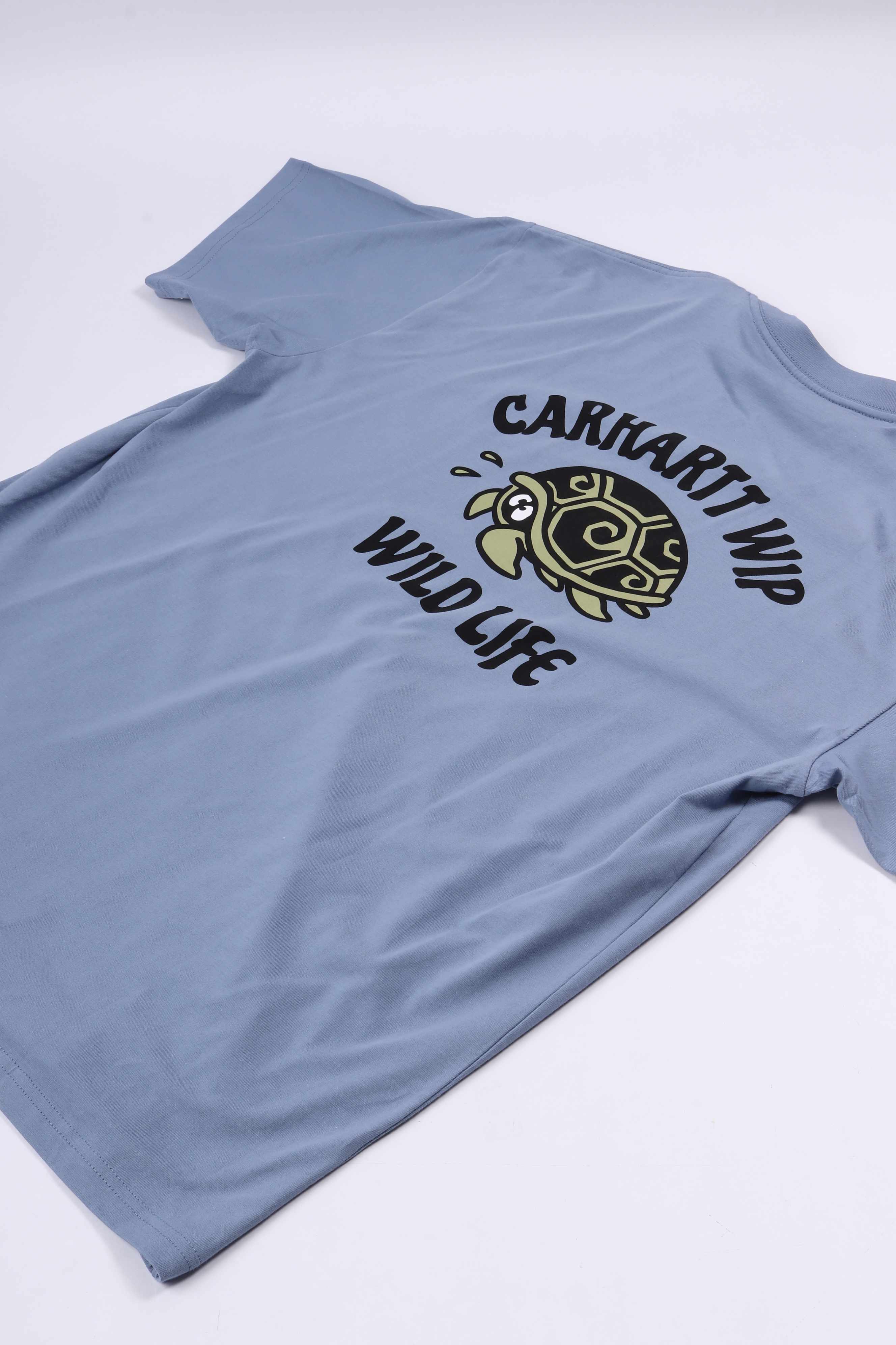 S/s wild life t-shirt gentle blue
