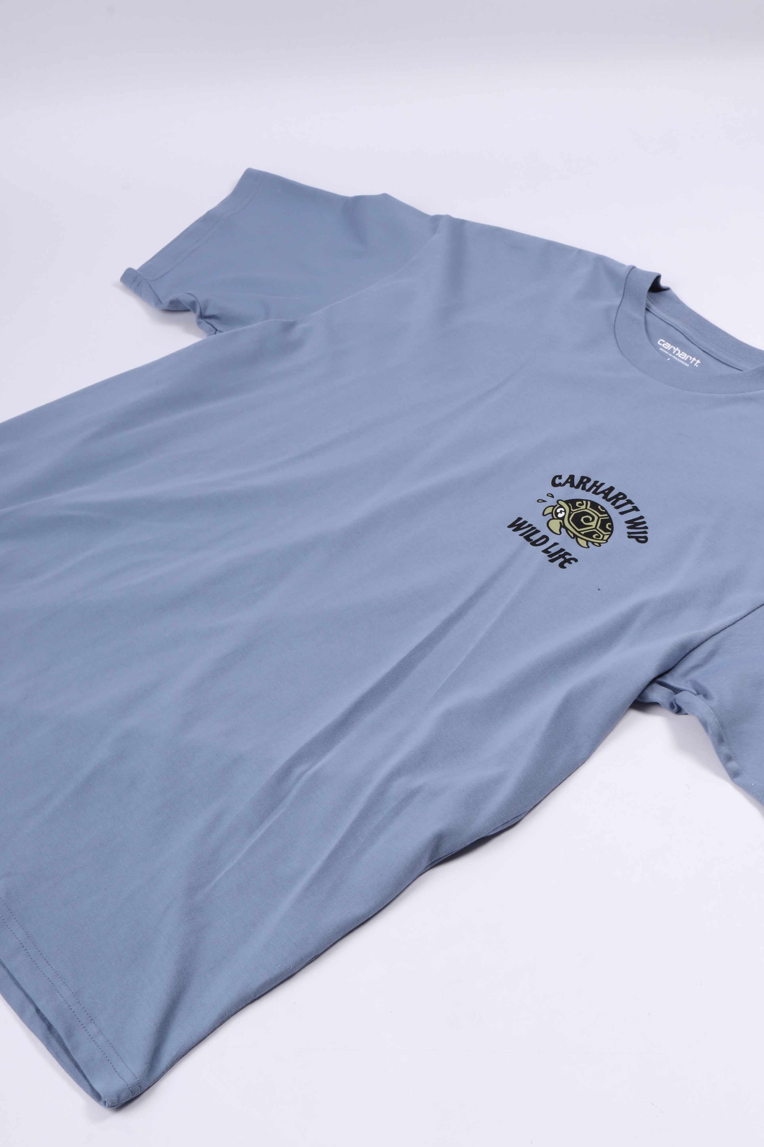 S/s wild life t-shirt gentle blue