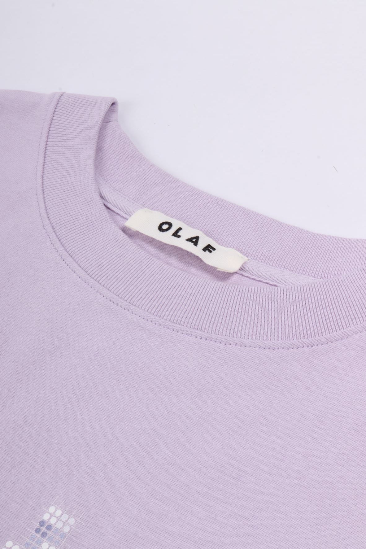 Dotted olaf tees purple heather