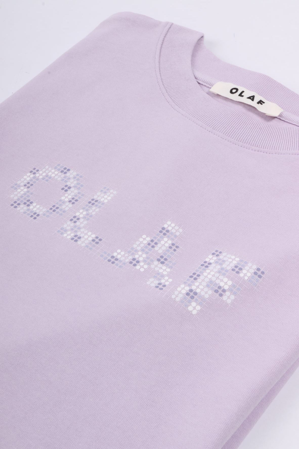 Dotted olaf tees purple heather