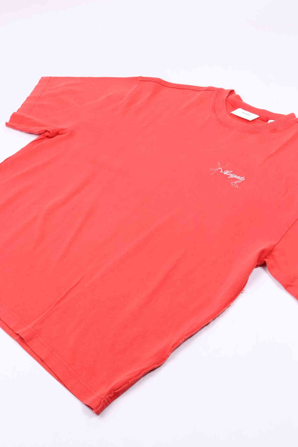 Honor washed tee bright red