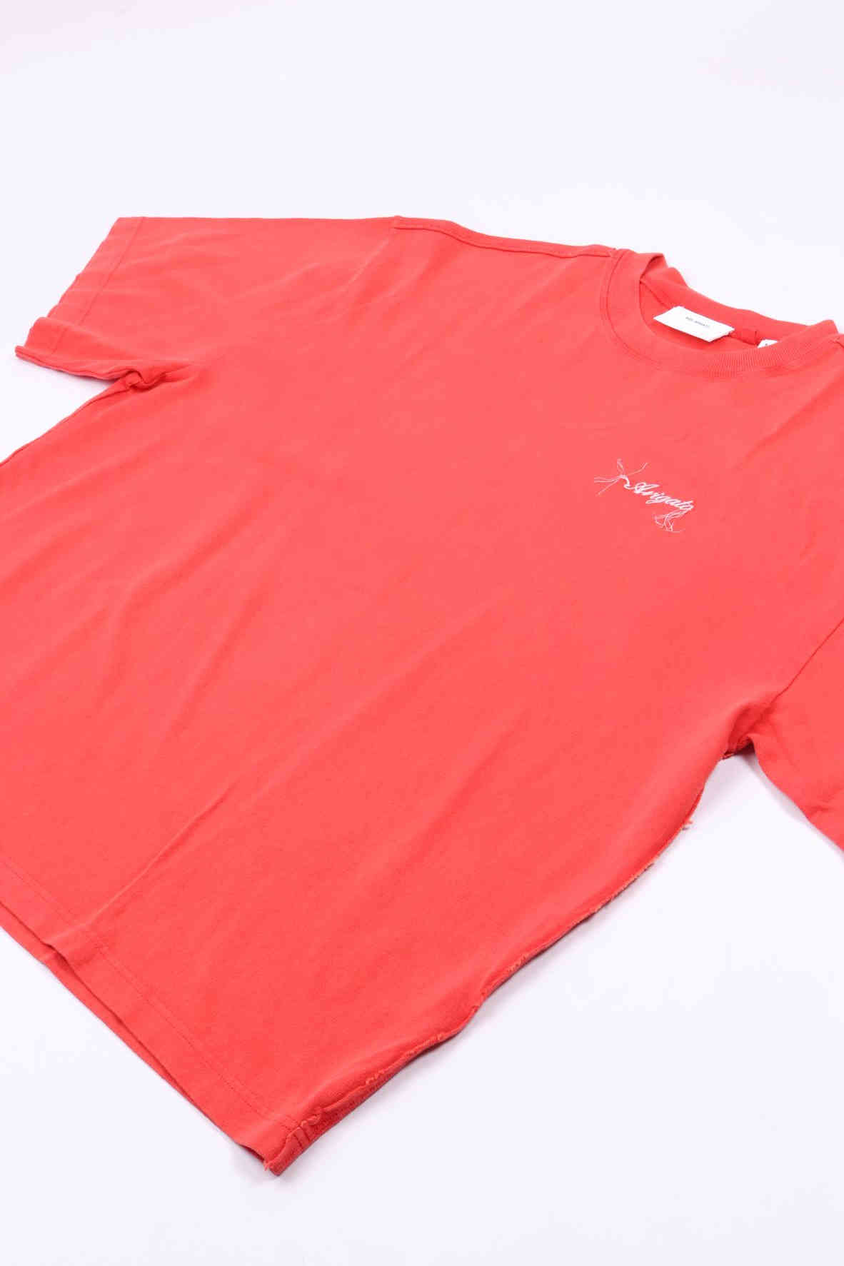 Honor washed tee bright red
