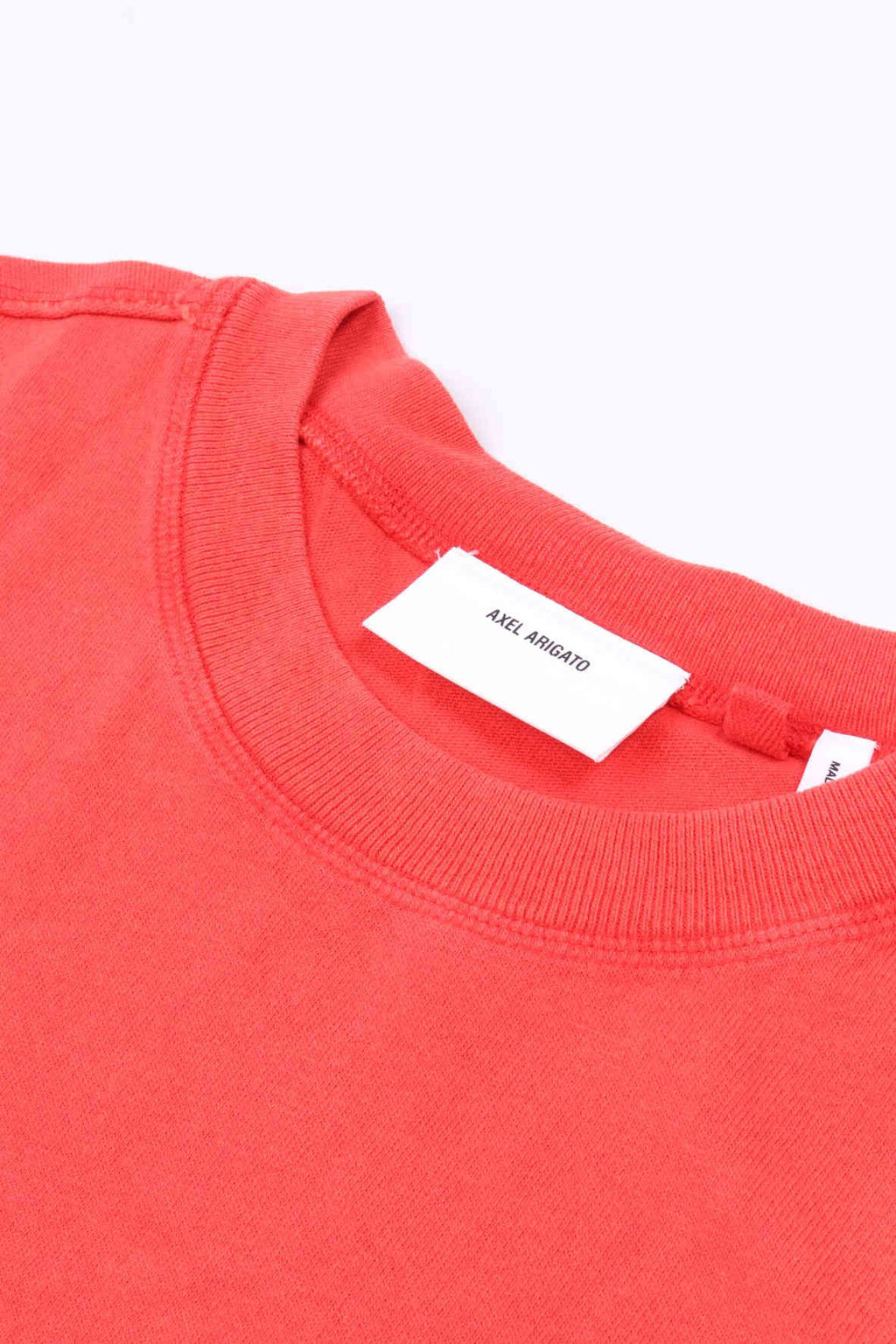 Honor washed tee bright red