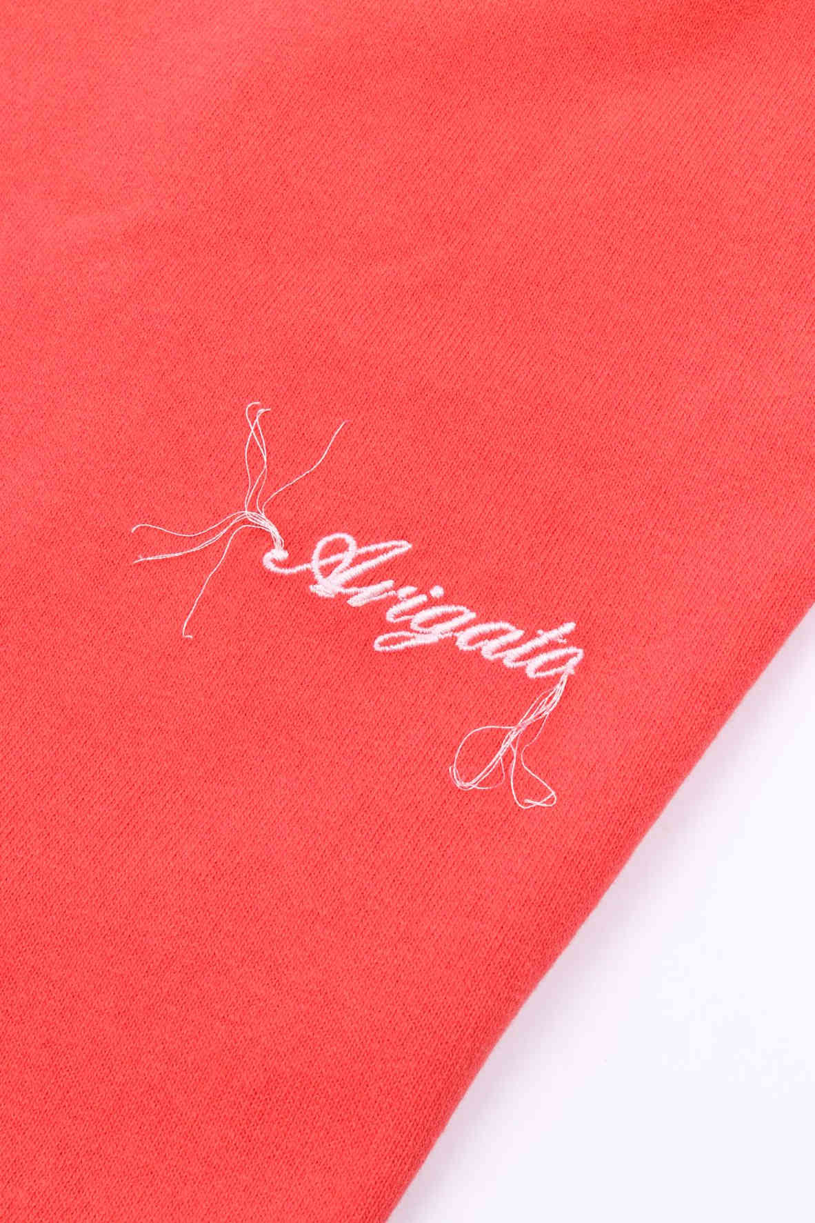 Honor washed tee bright red