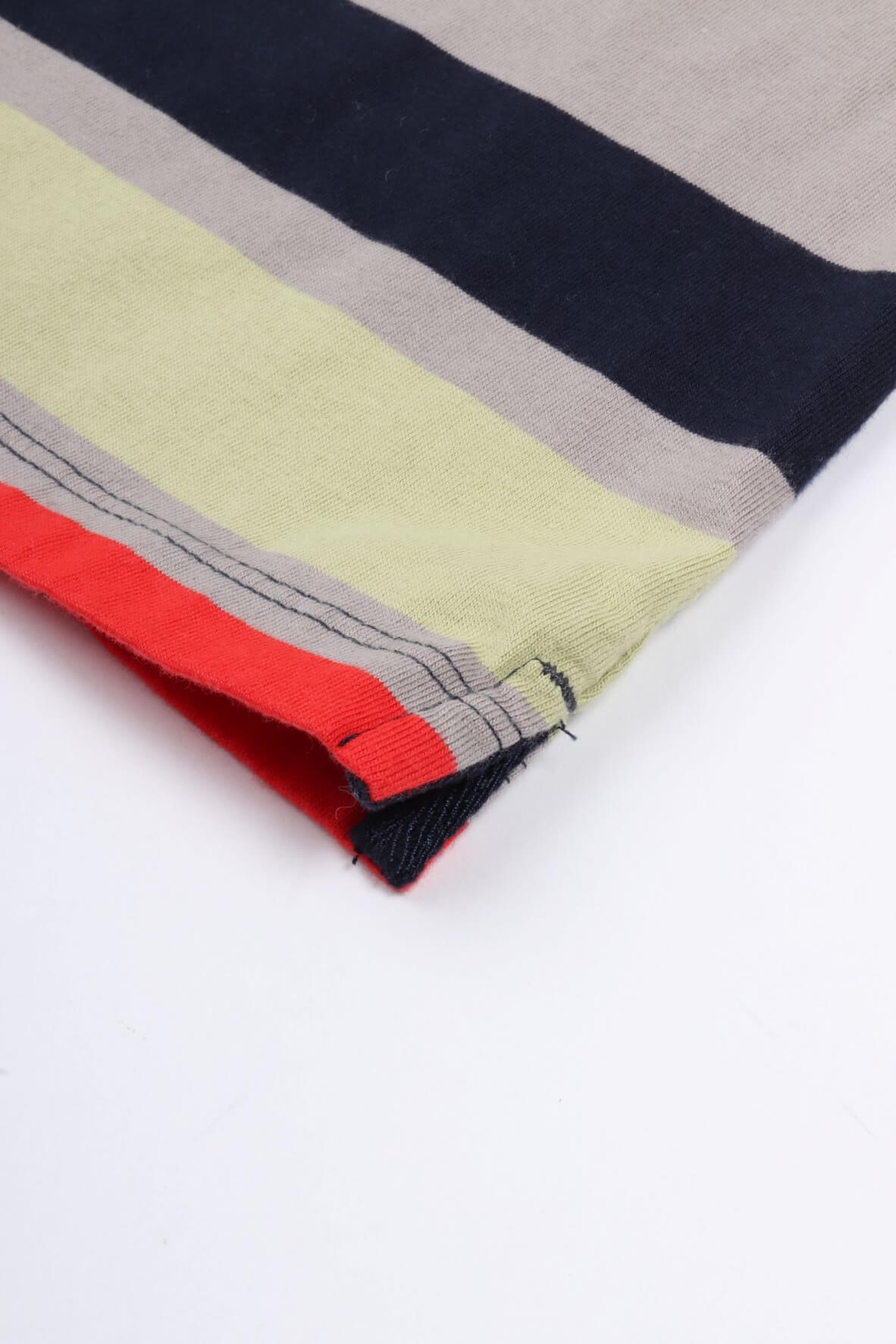 Striped pocket t- multicolour