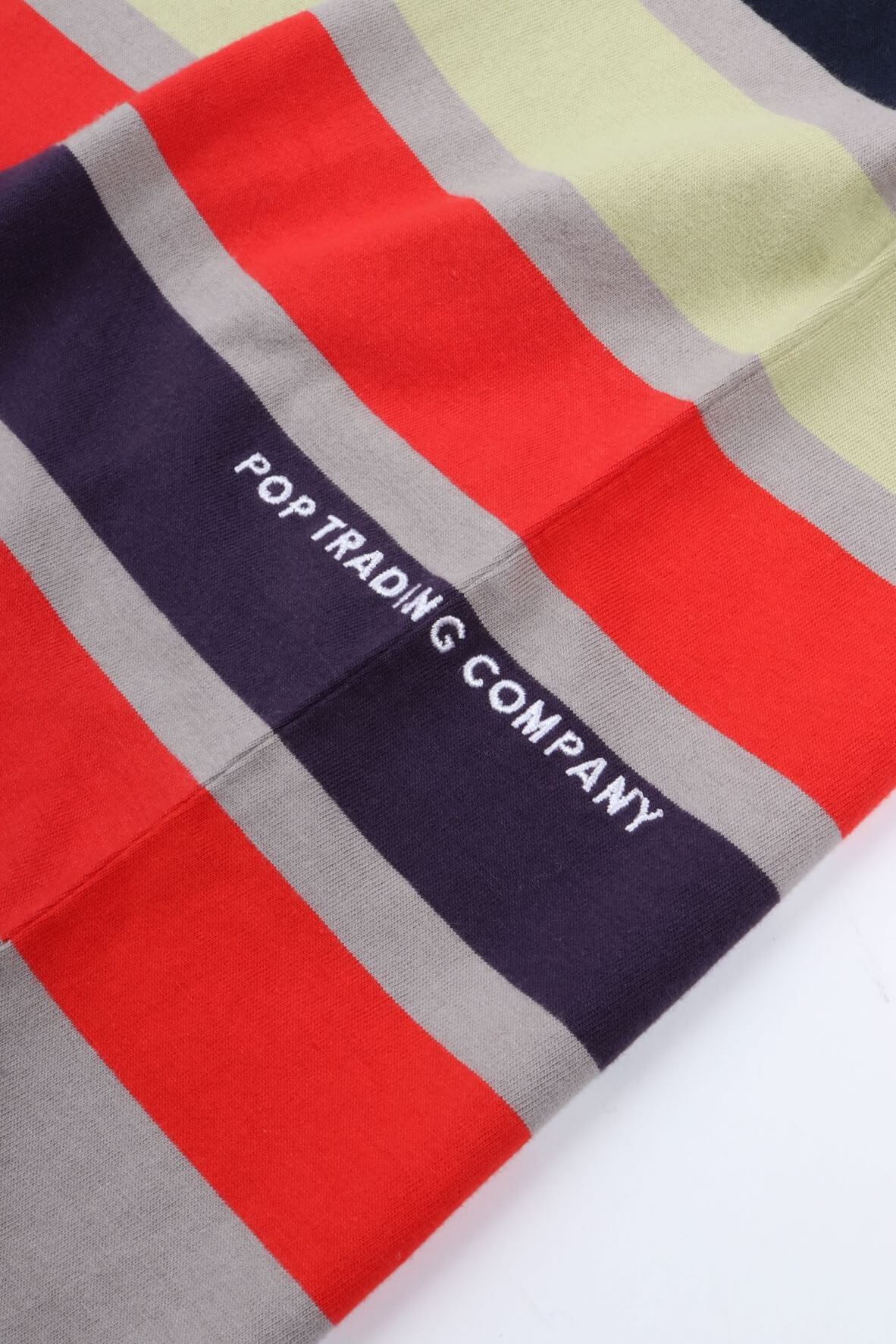 Striped pocket t- multicolour