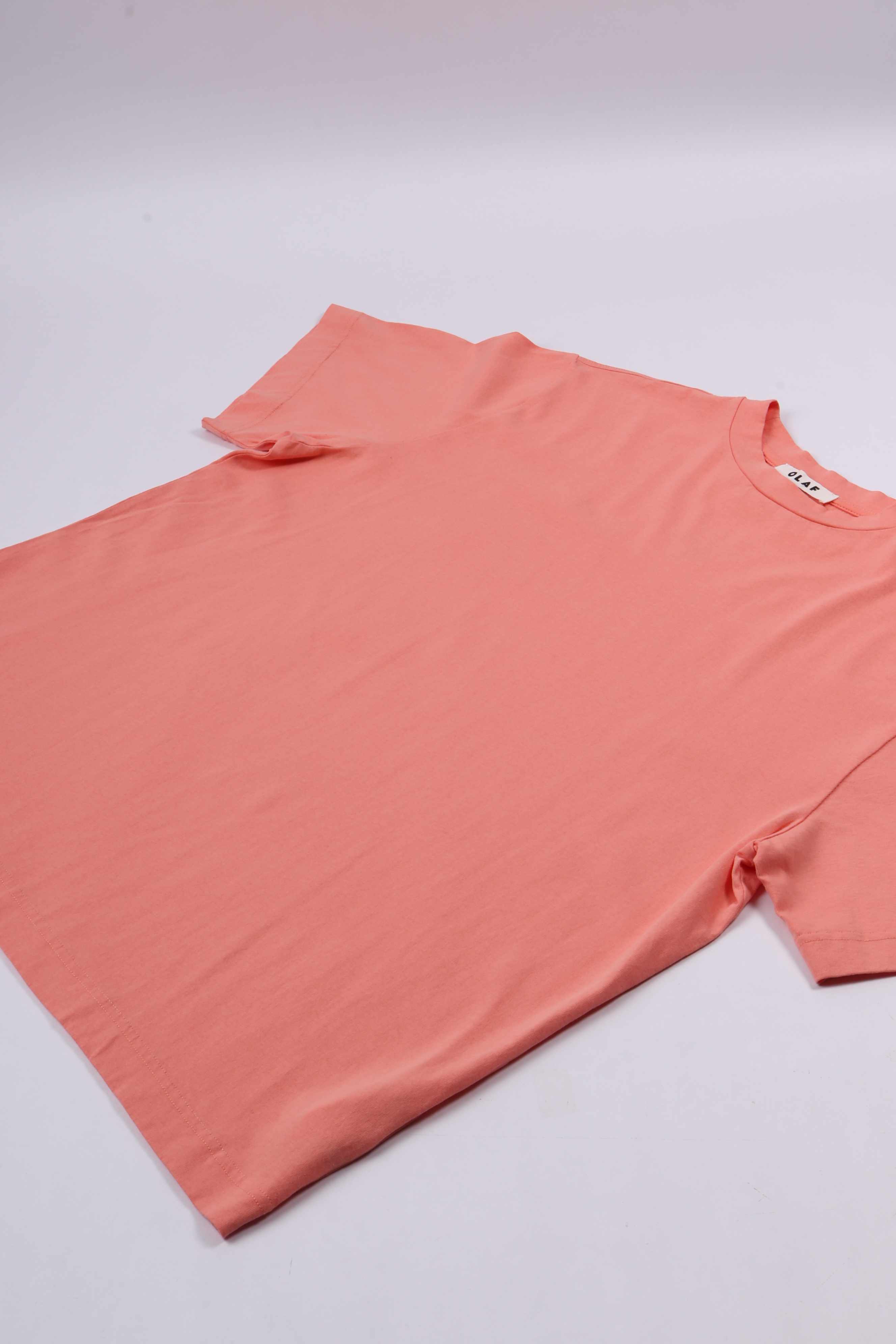 Essential tee burnt coral
