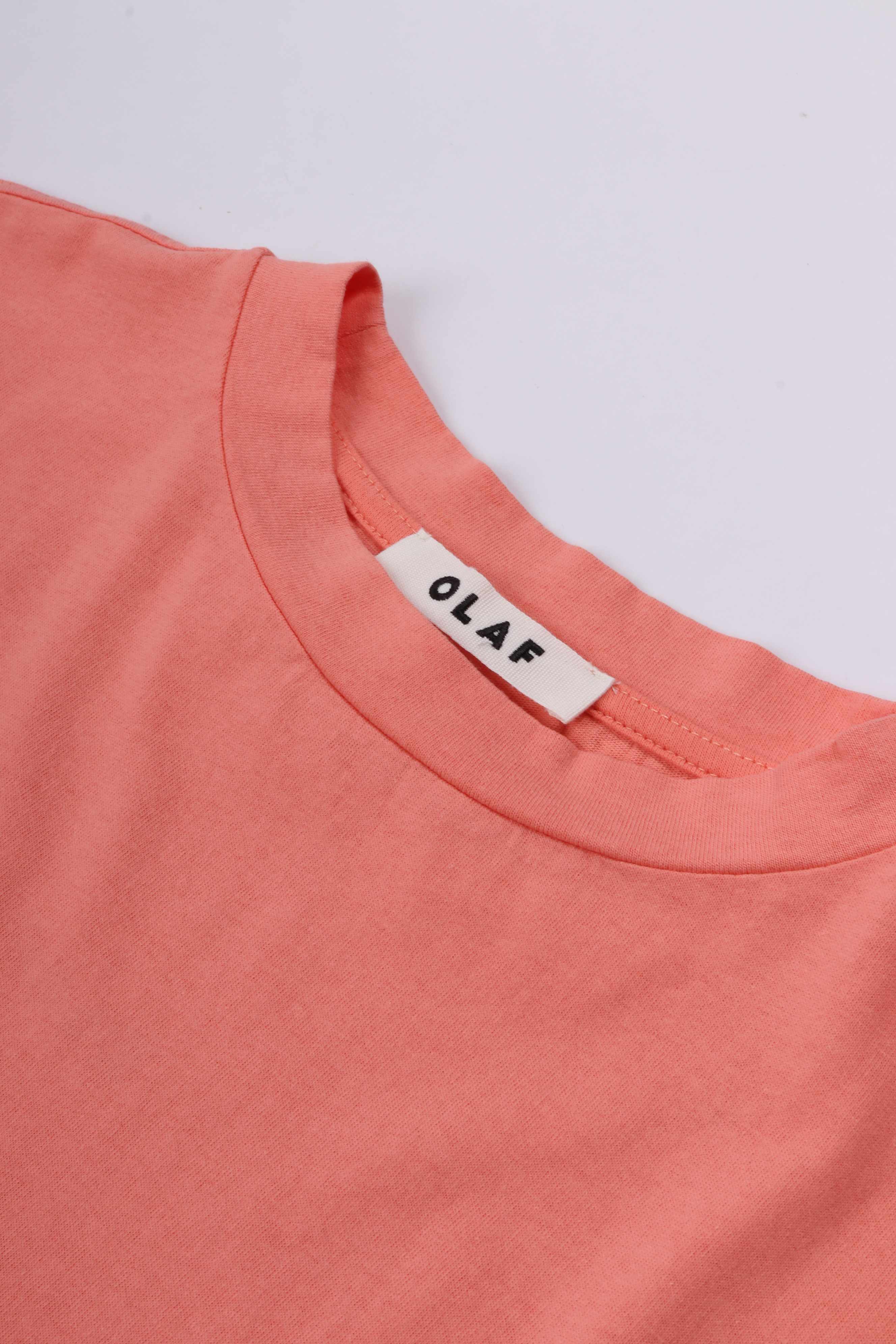 Essential tee burnt coral