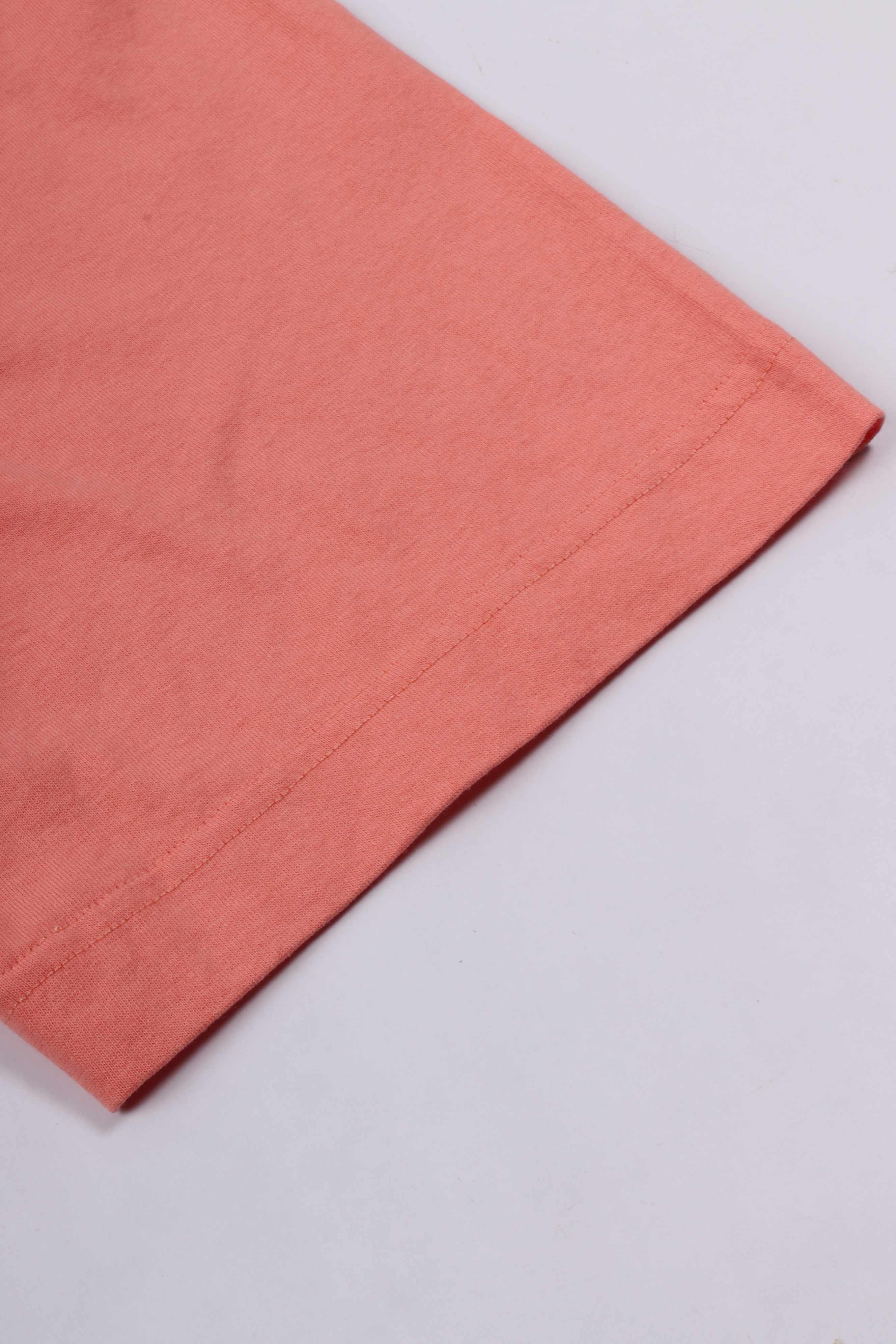 Essential tee burnt coral
