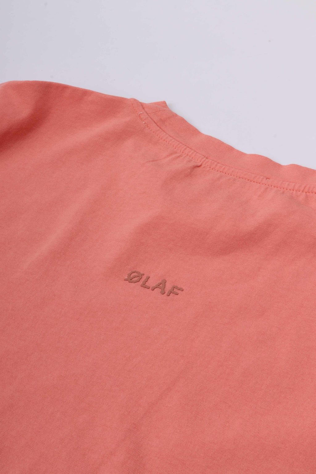 Essential tee burnt coral