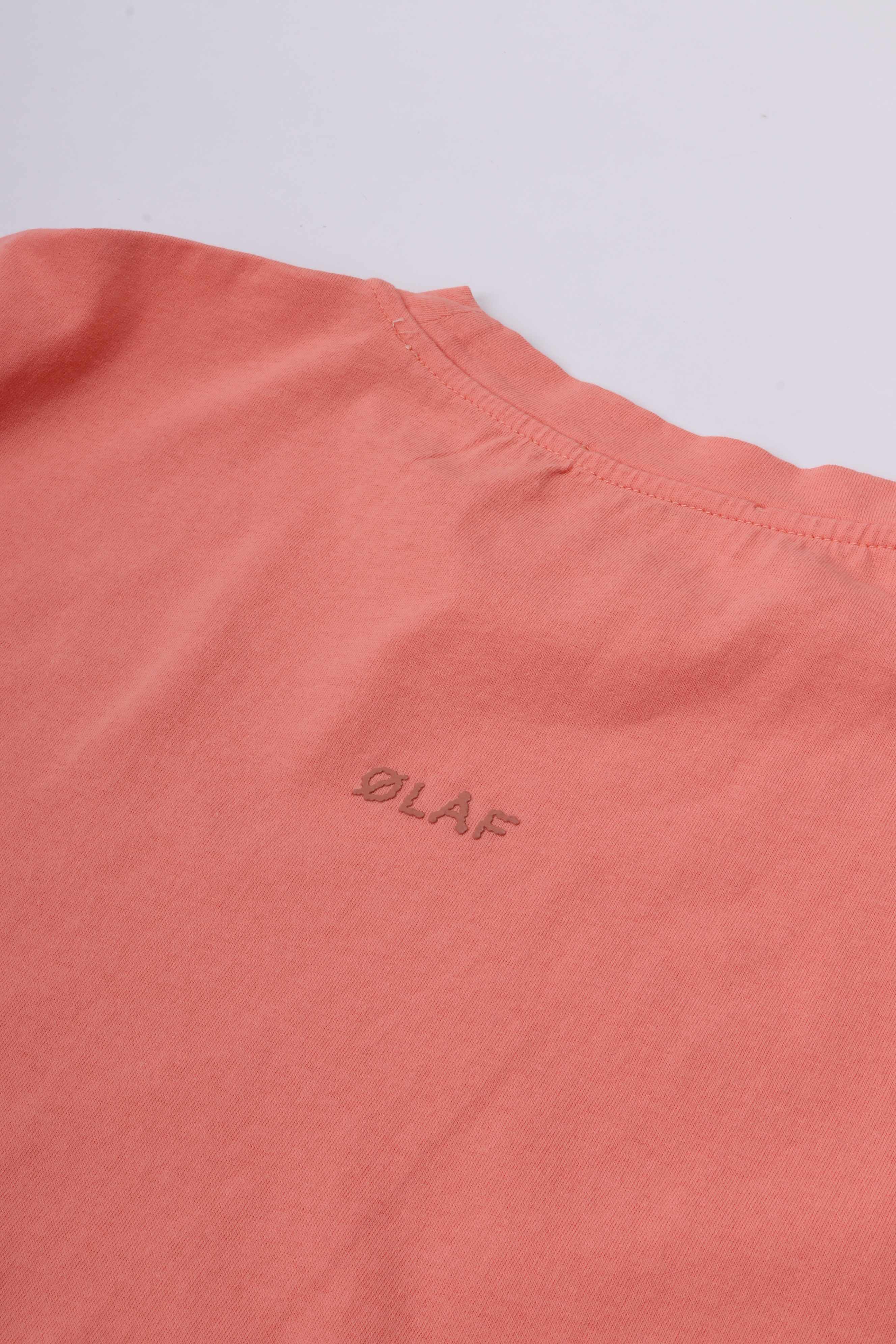 Essential tee burnt coral