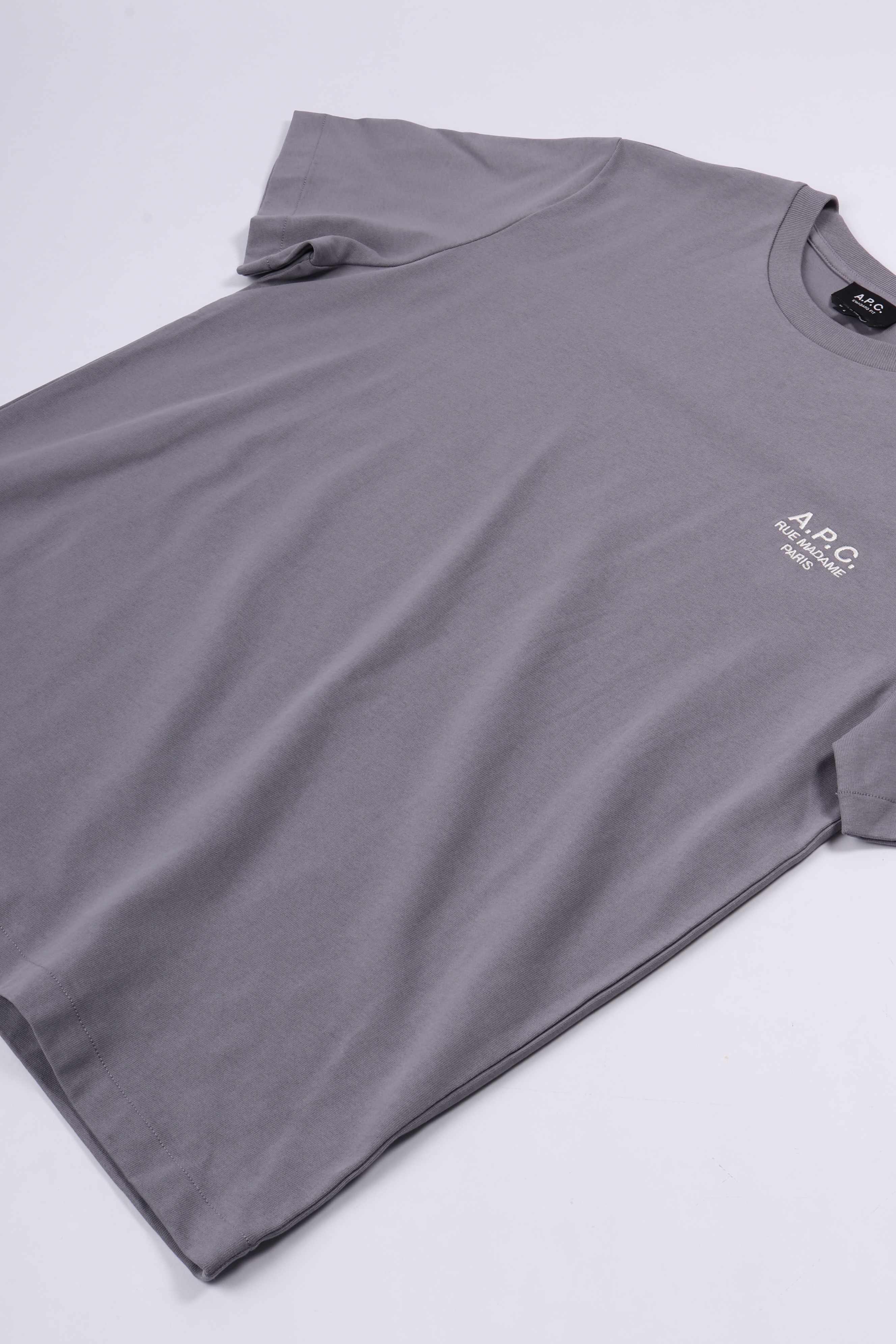 T-shirt standard rue madame lilacs / white