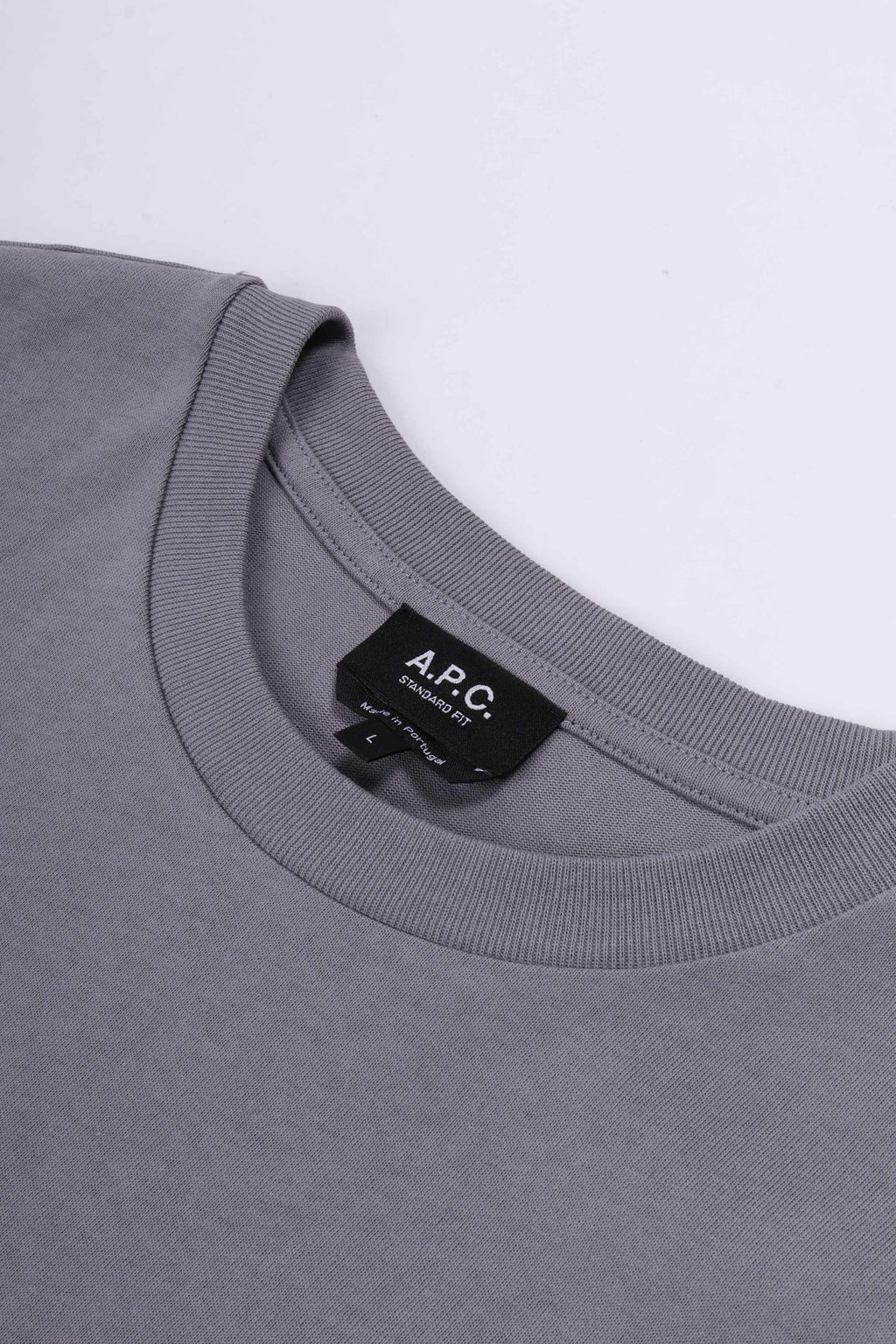 T-shirt standard rue madame lilacs / white