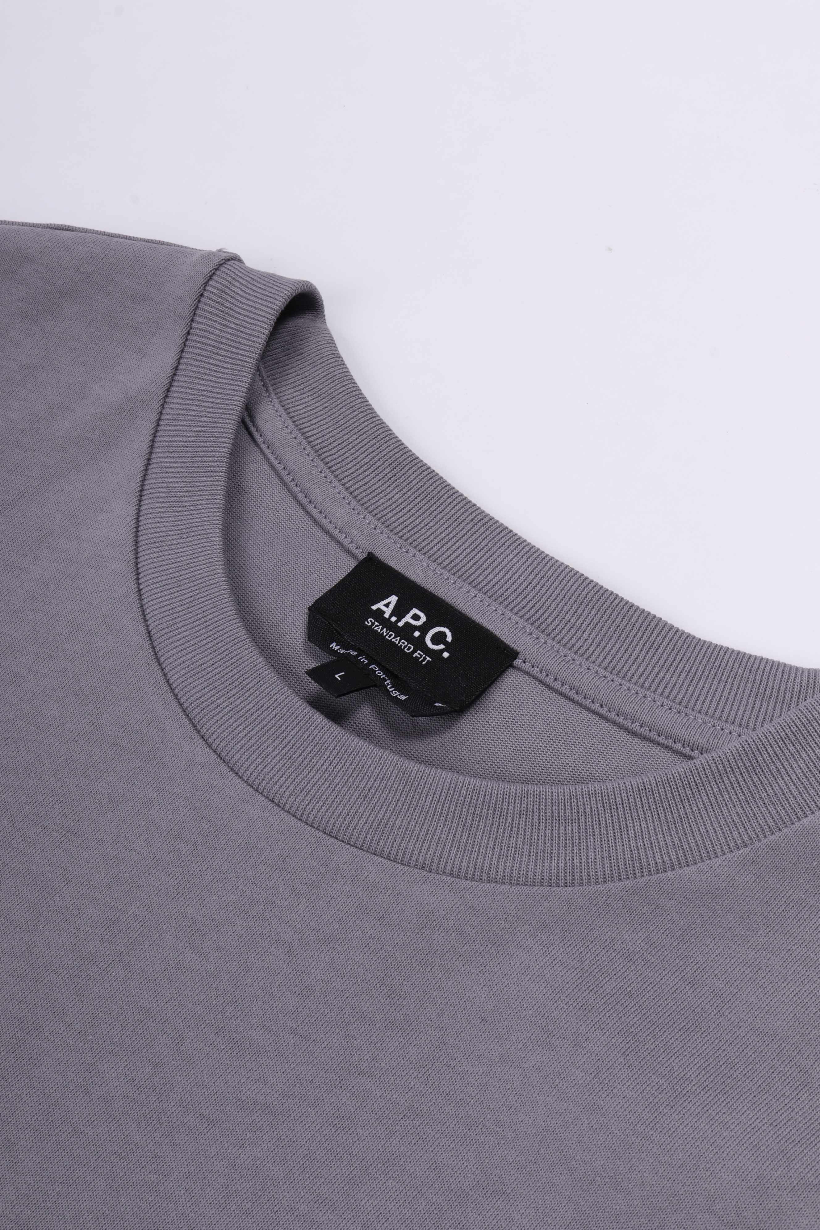 T-shirt standard rue madame lilacs / white