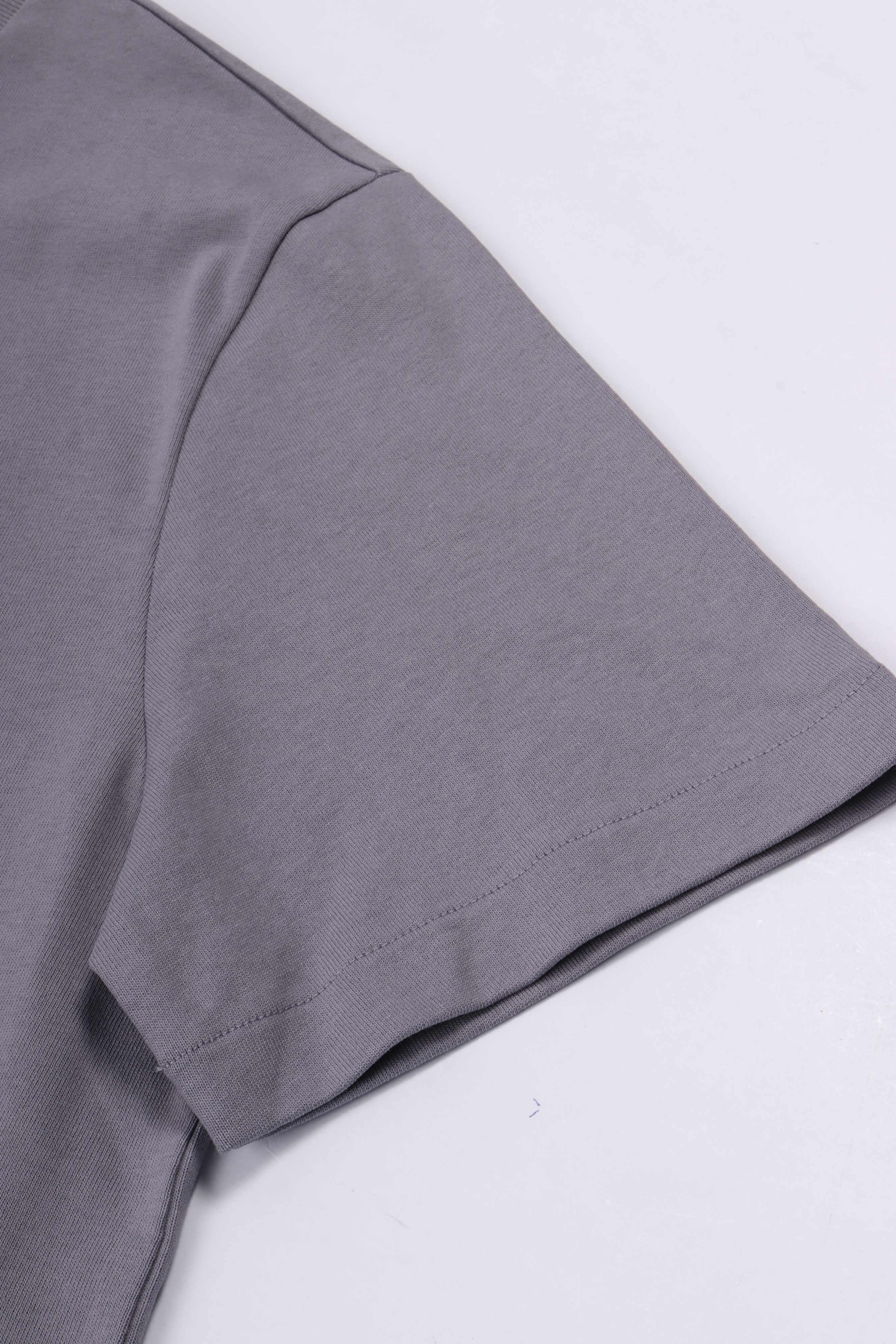 T-shirt standard rue madame lilacs / white