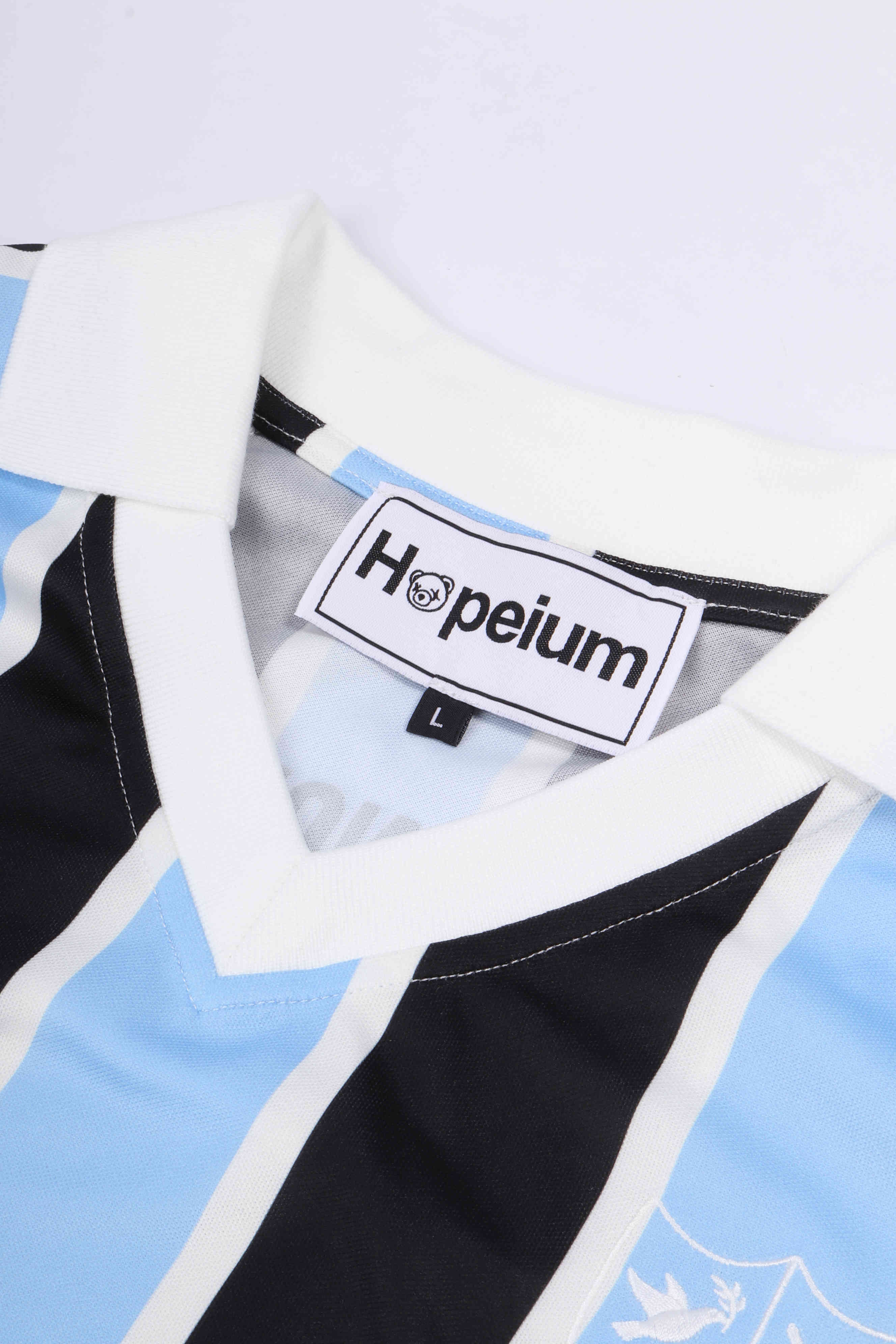 Football raglan tee stripe