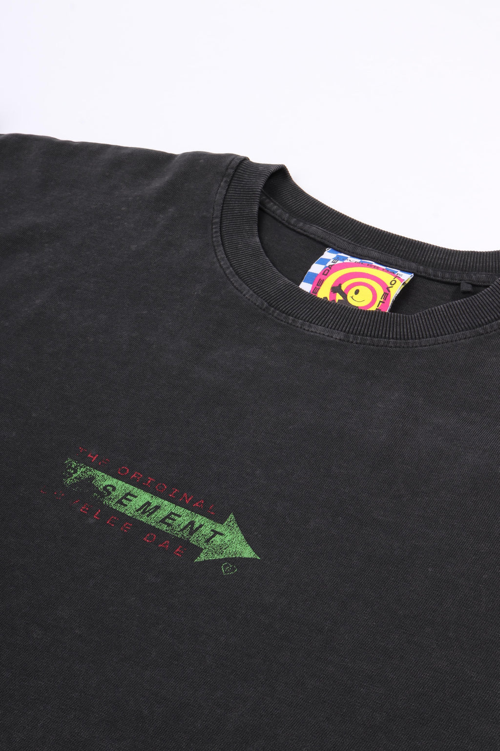 Basement ls washed black
