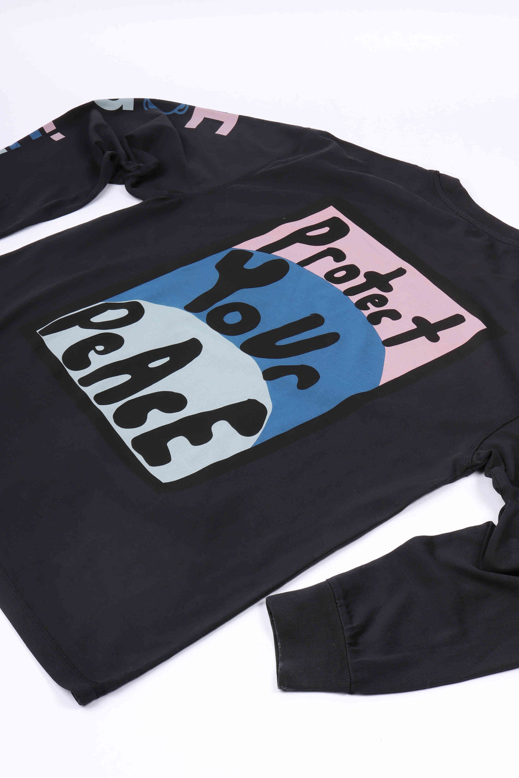 Protect your peace tee l/s black